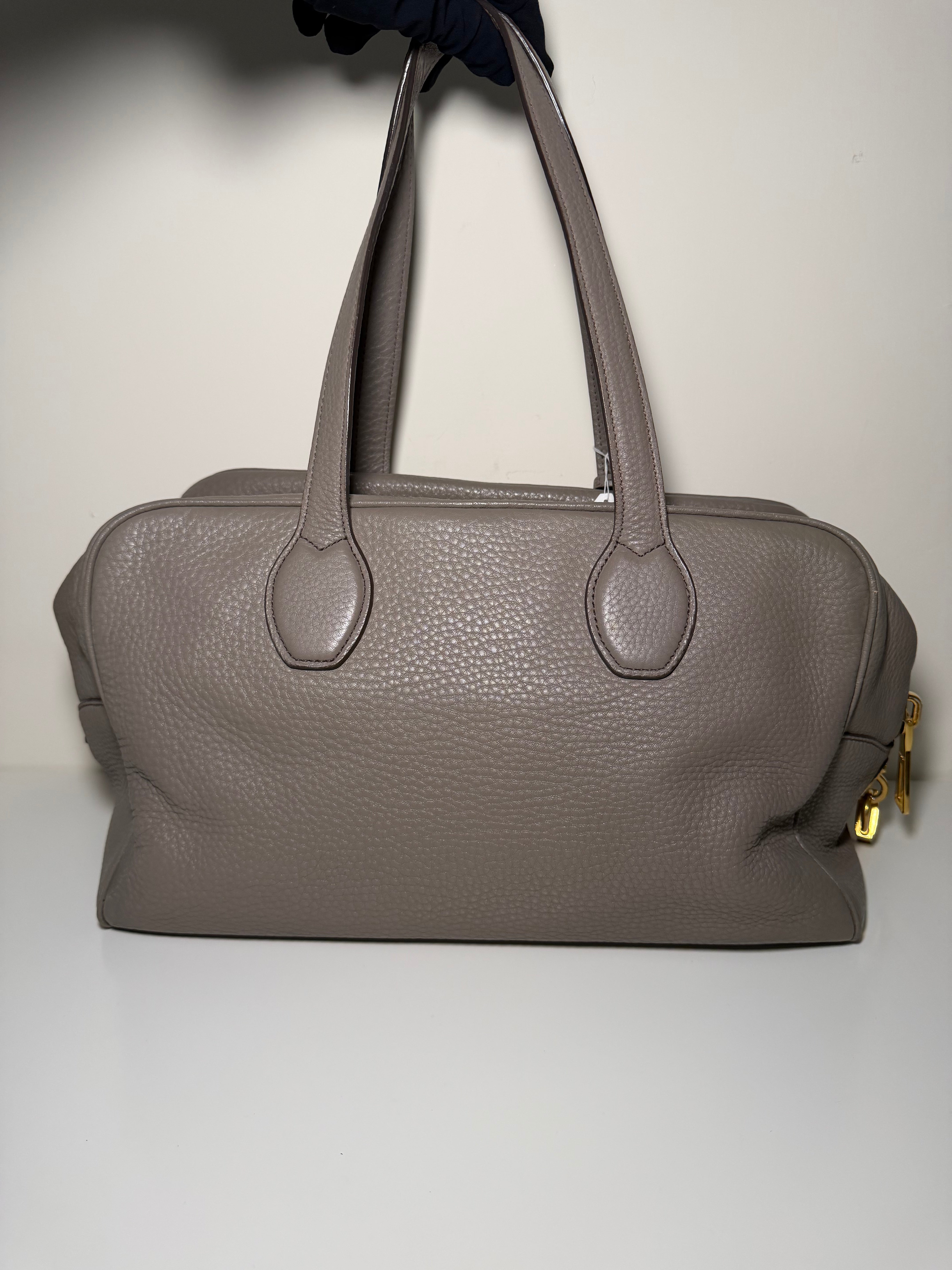 Borsa Prada Boston in Pelle Martellata