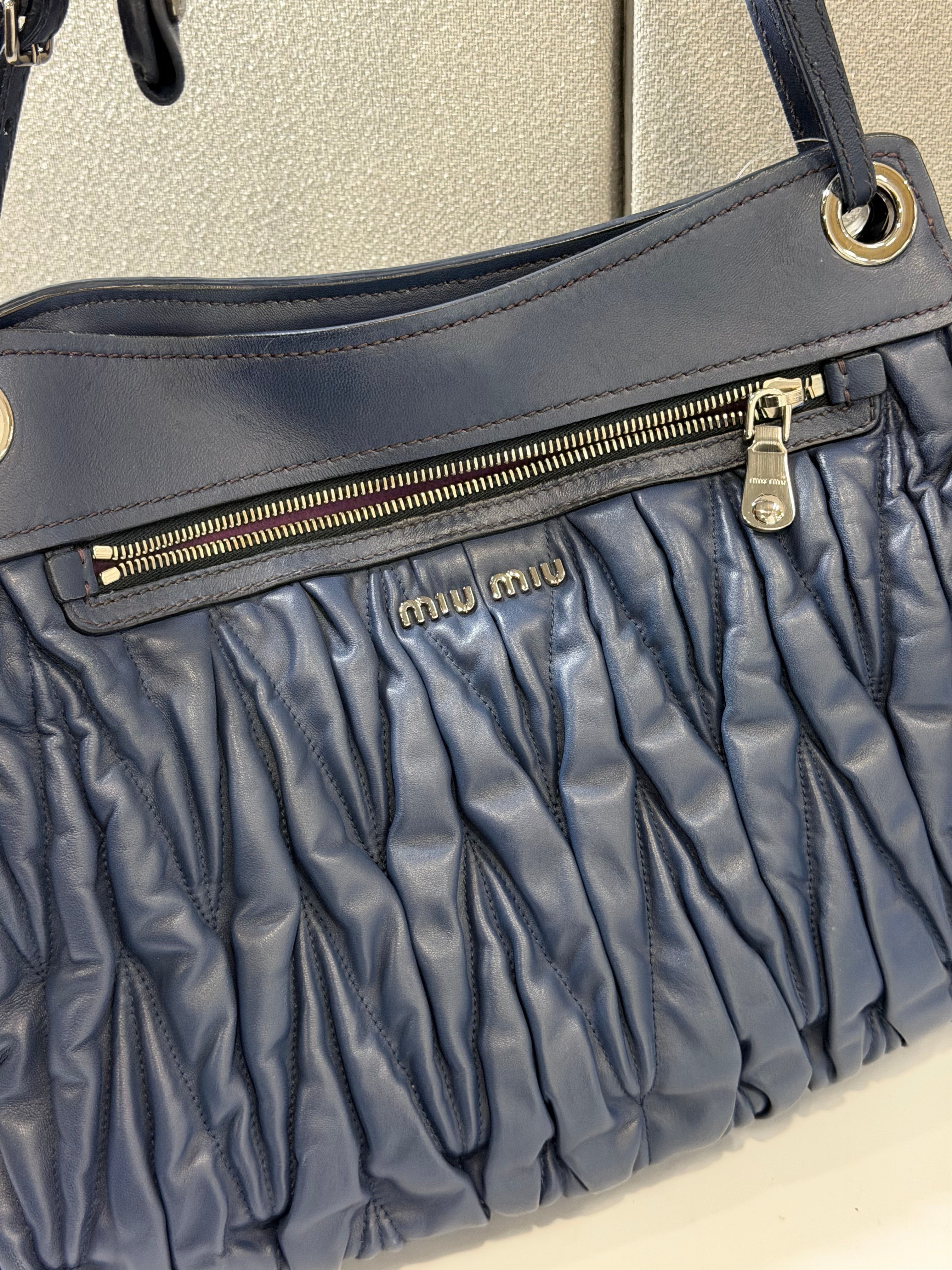 Borsa Miu Miu Coffer Matelassé