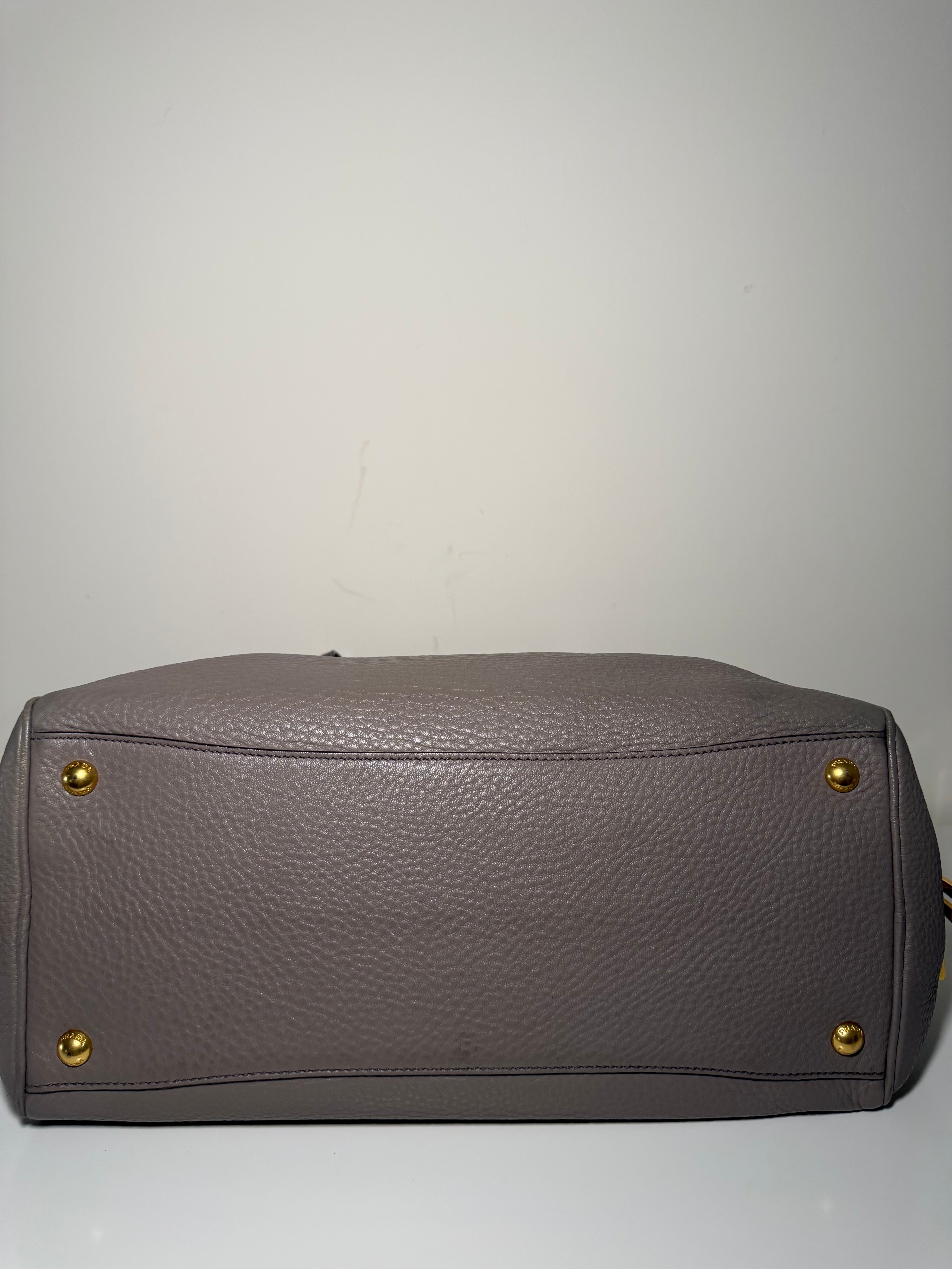 Borsa Prada Boston in Pelle Martellata