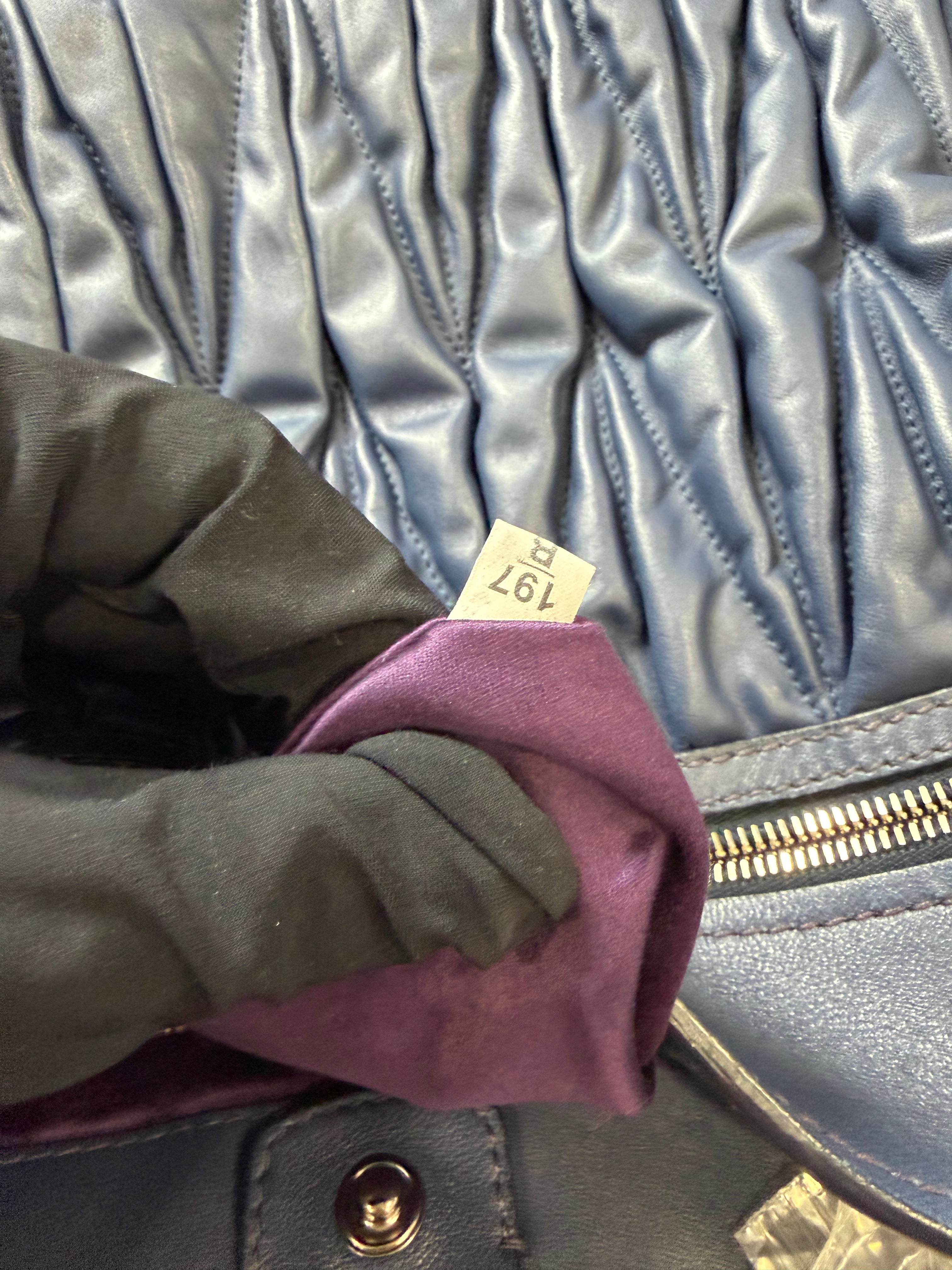Borsa Miu Miu Coffer Matelassé