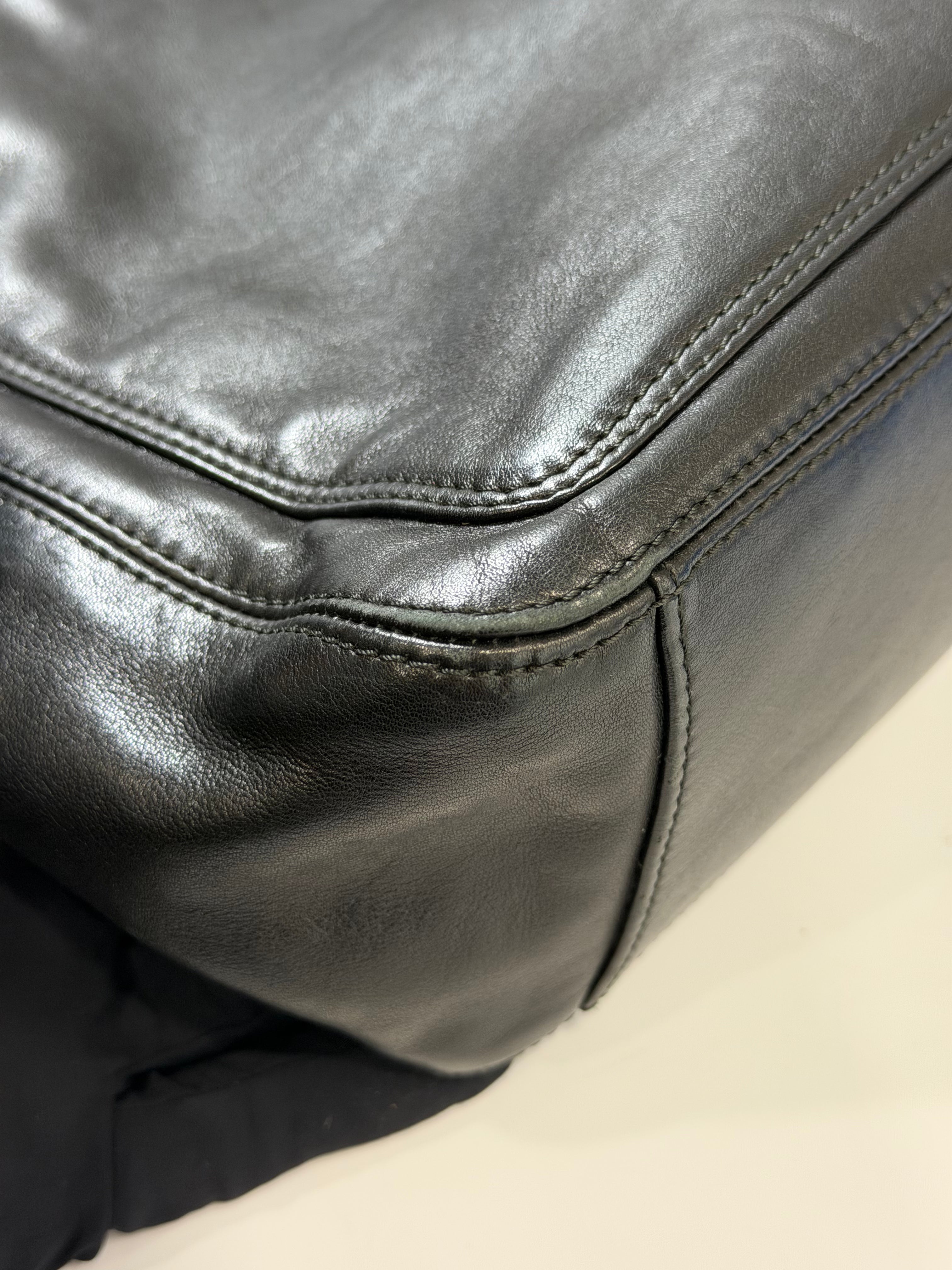 Borsa Vintage di Chanel in Pelle Nera