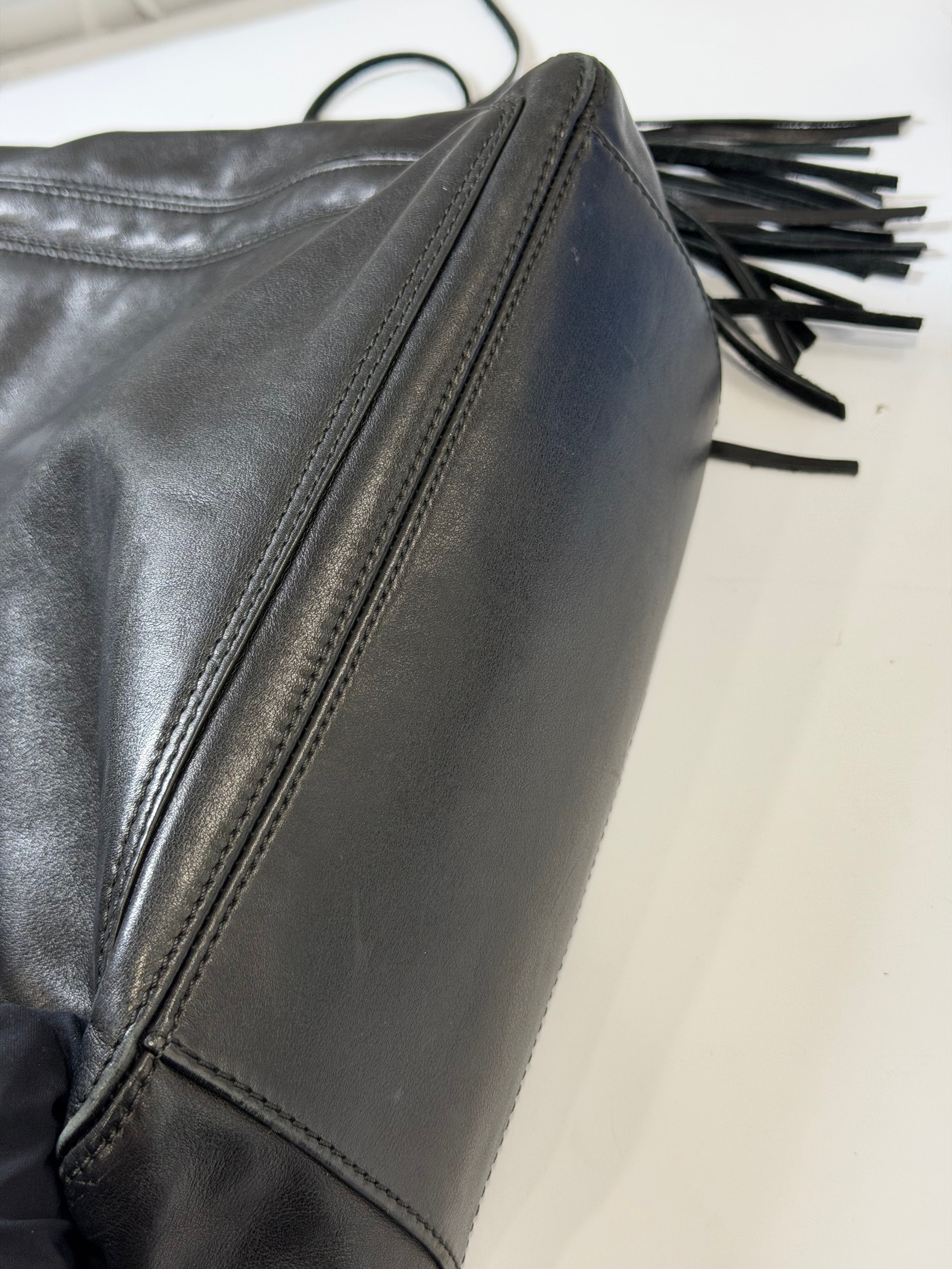 Borsa Vintage di Chanel in Pelle Nera