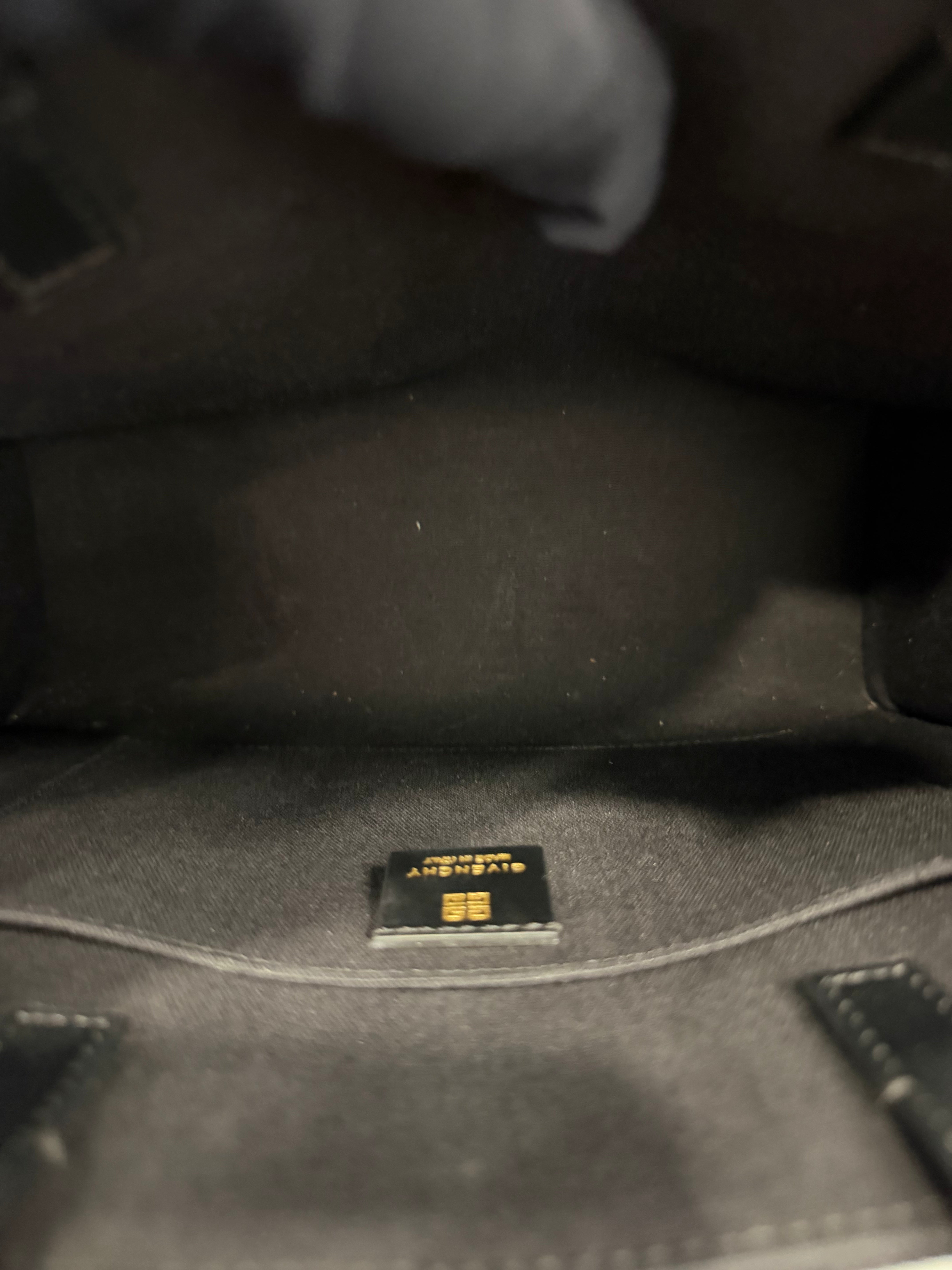 Borsa Givenchy G-Tote in Tela Nera