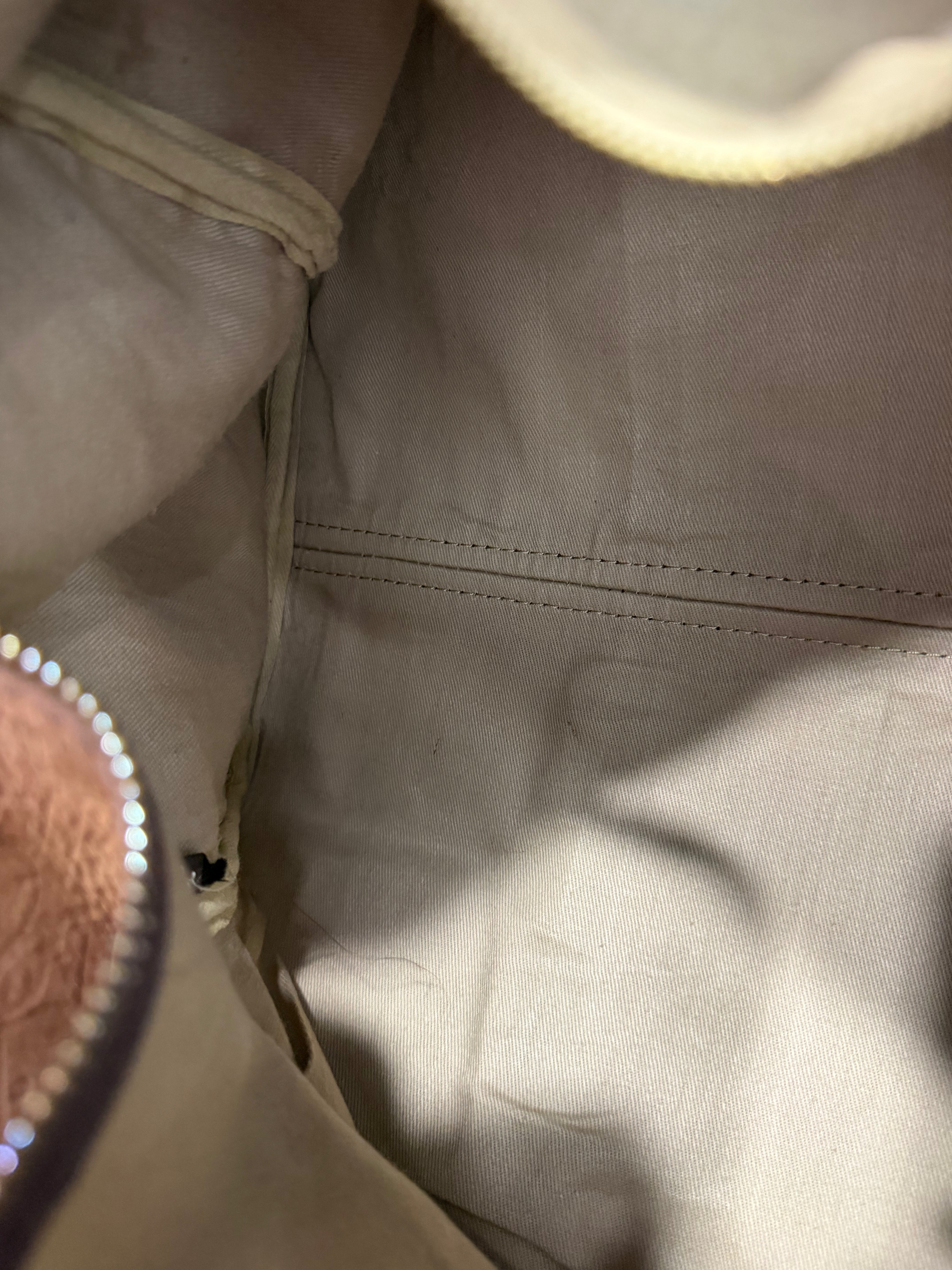 Borsone Vintage Christian Dior in Suede
