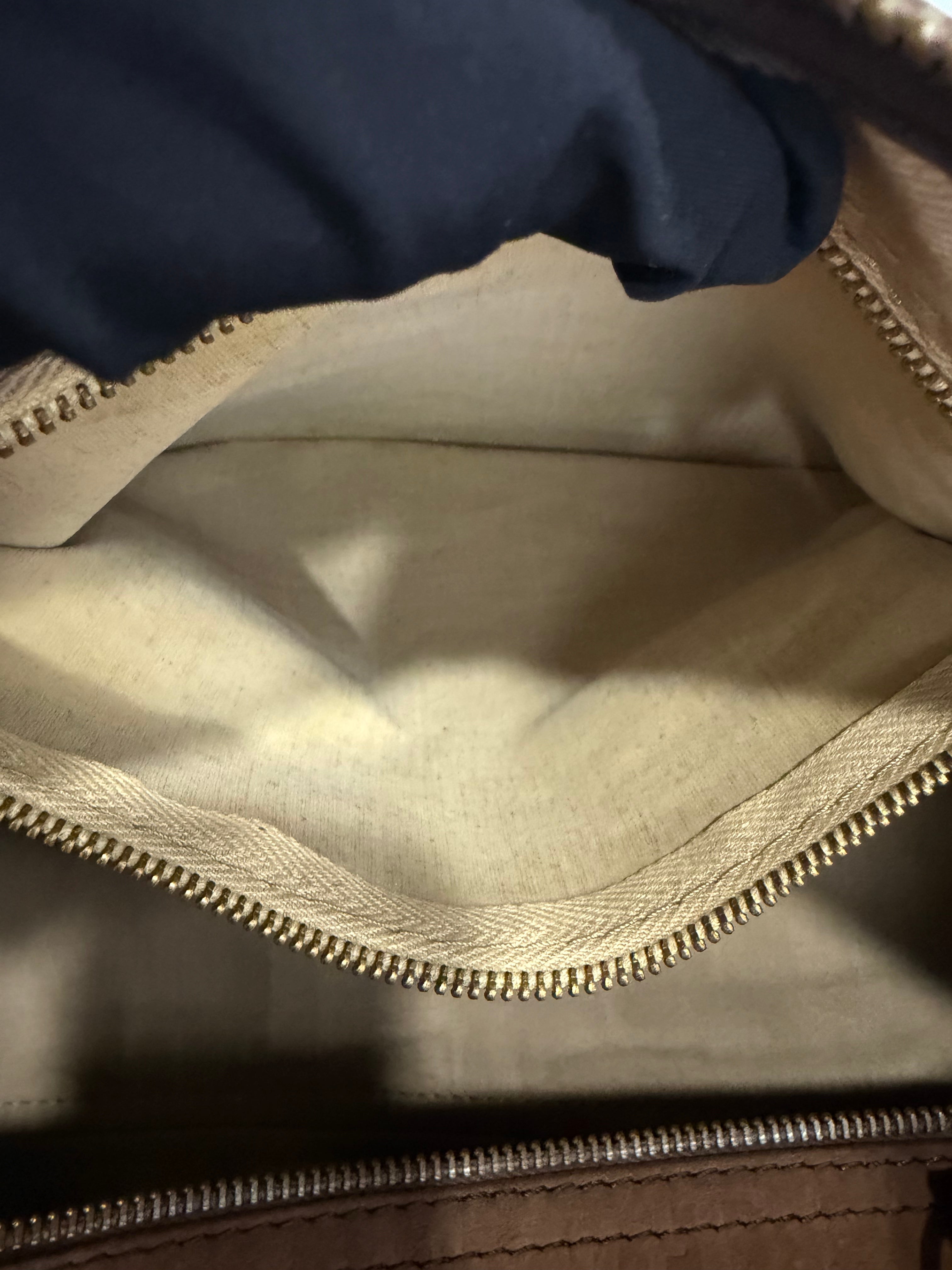 Borsone Vintage Christian Dior in Suede