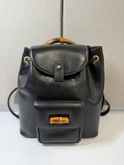Zaino Vintage con Manico in Bambù di Gucci