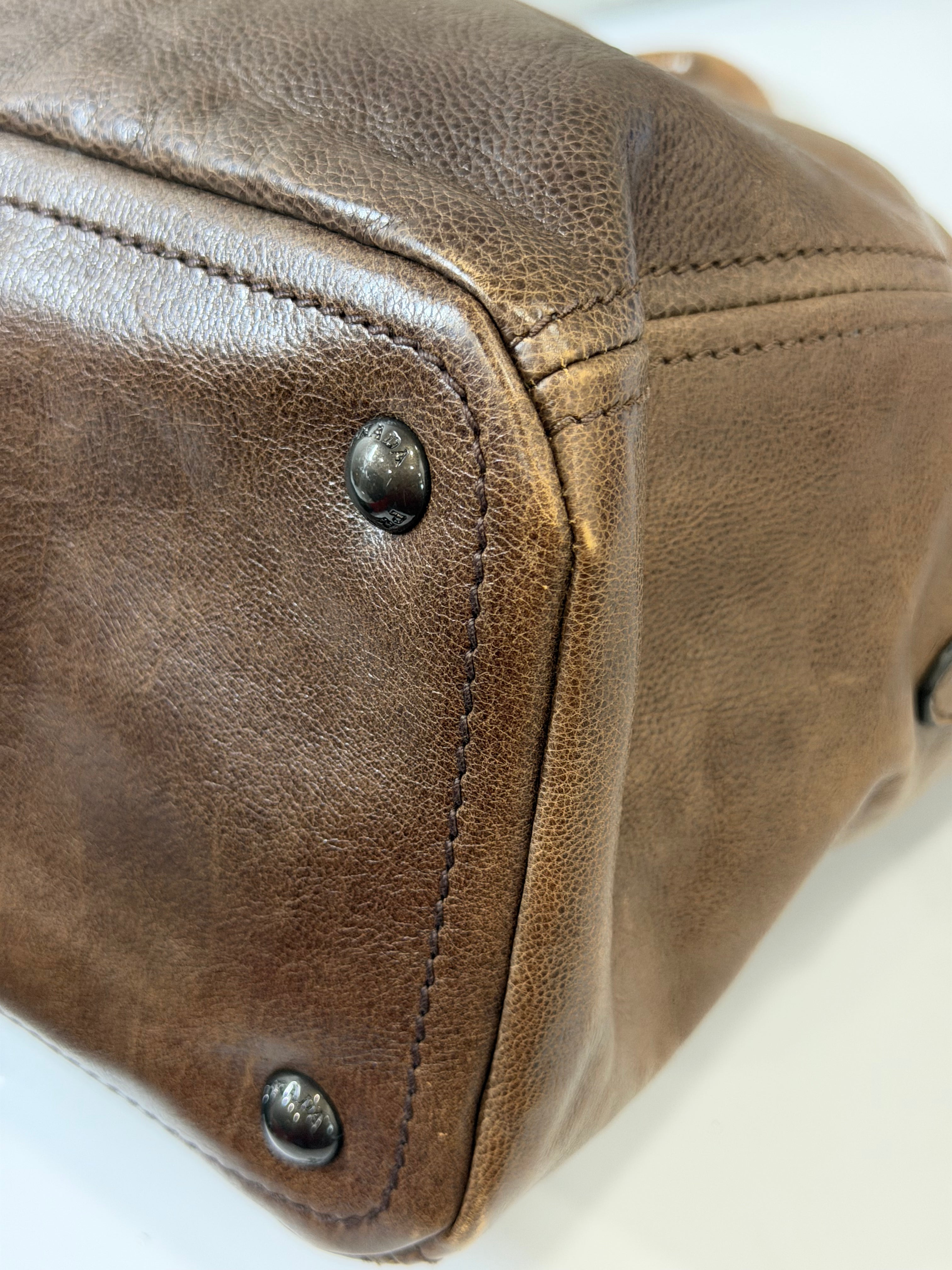Borsa Prada Vintage Gradient Brown