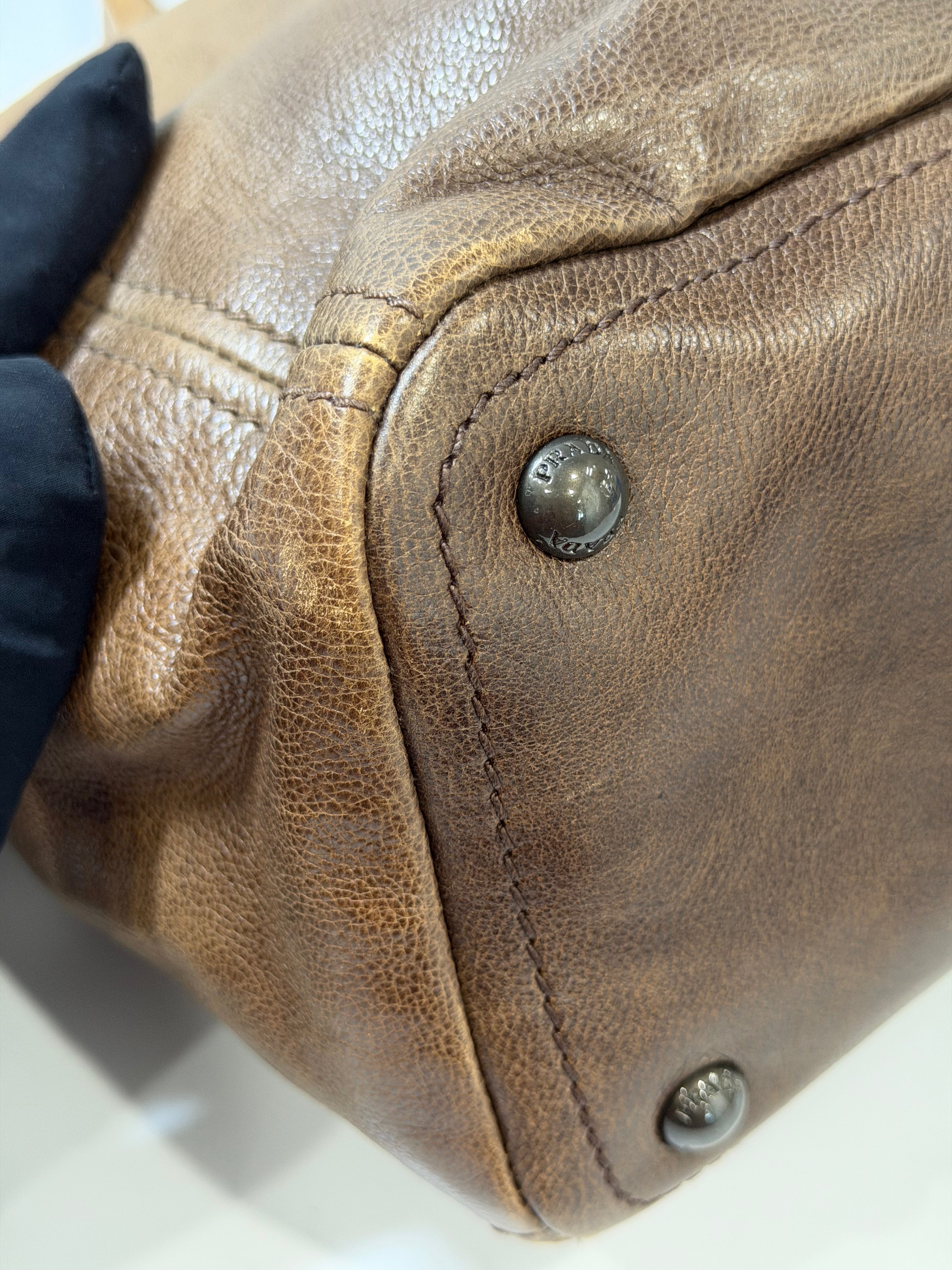 Borsa Prada Vintage Gradient Brown