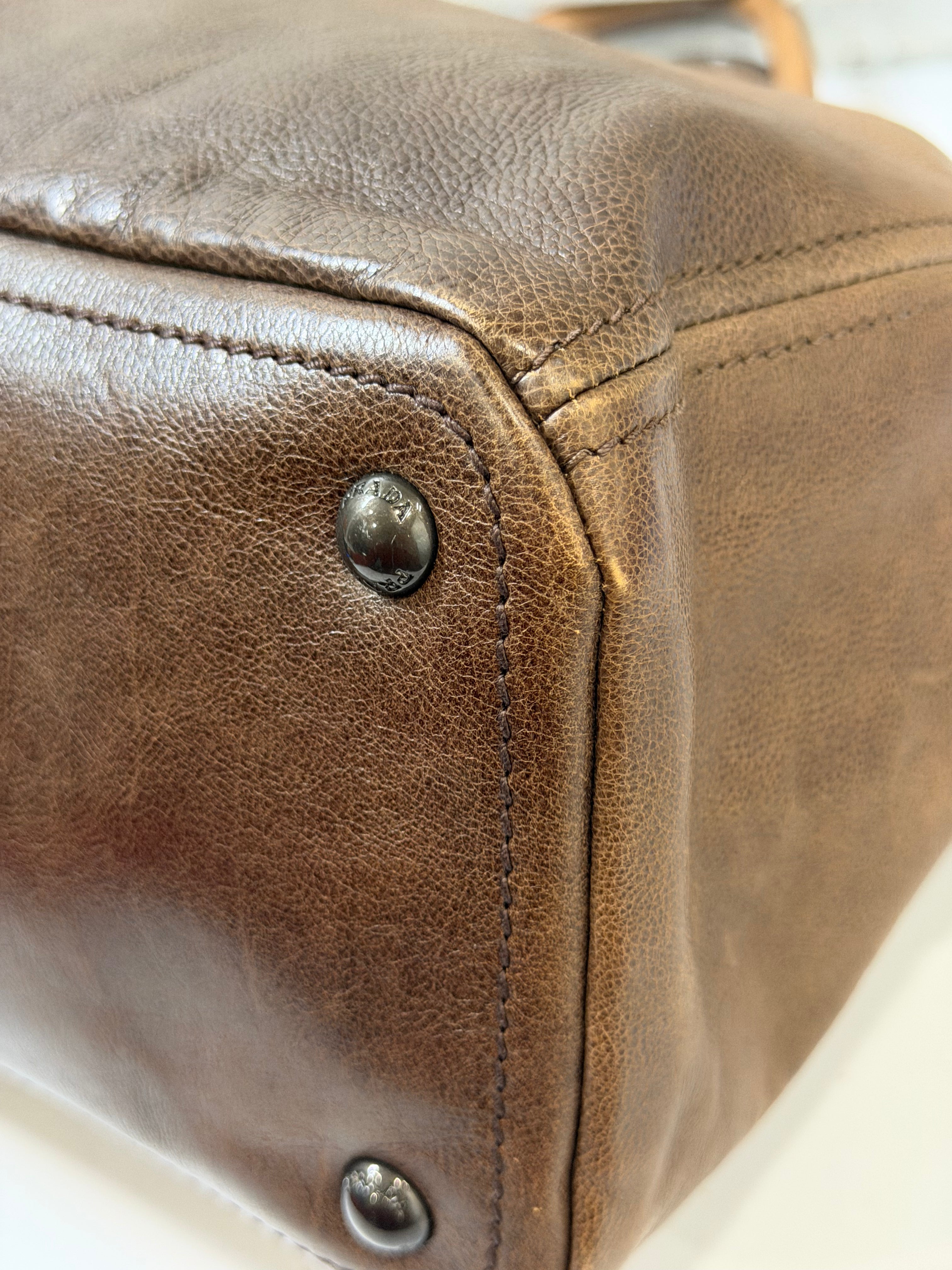 Borsa Prada Vintage Gradient Brown