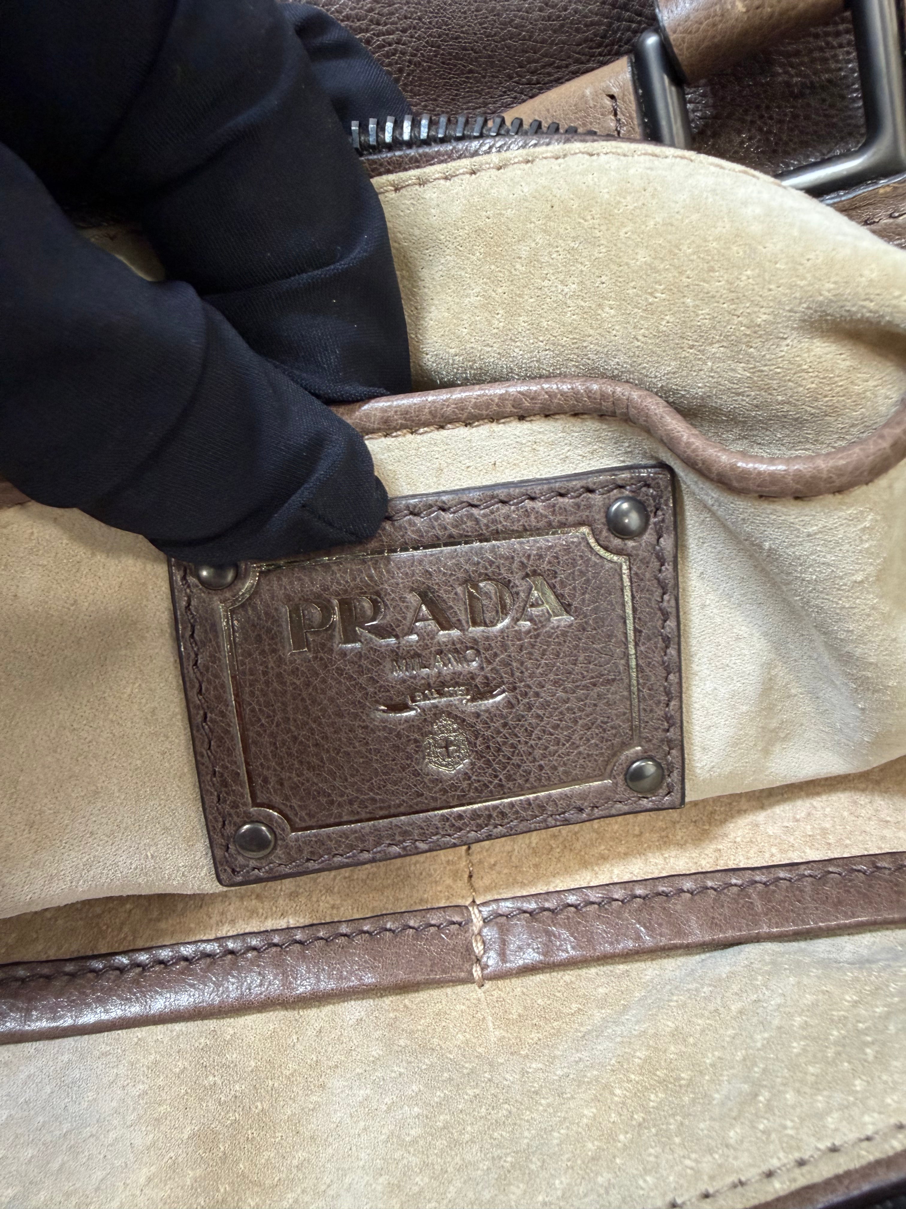 Borsa Prada Vintage Gradient Brown