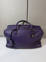 Borsa Loewe Amazona in Pelle Viola