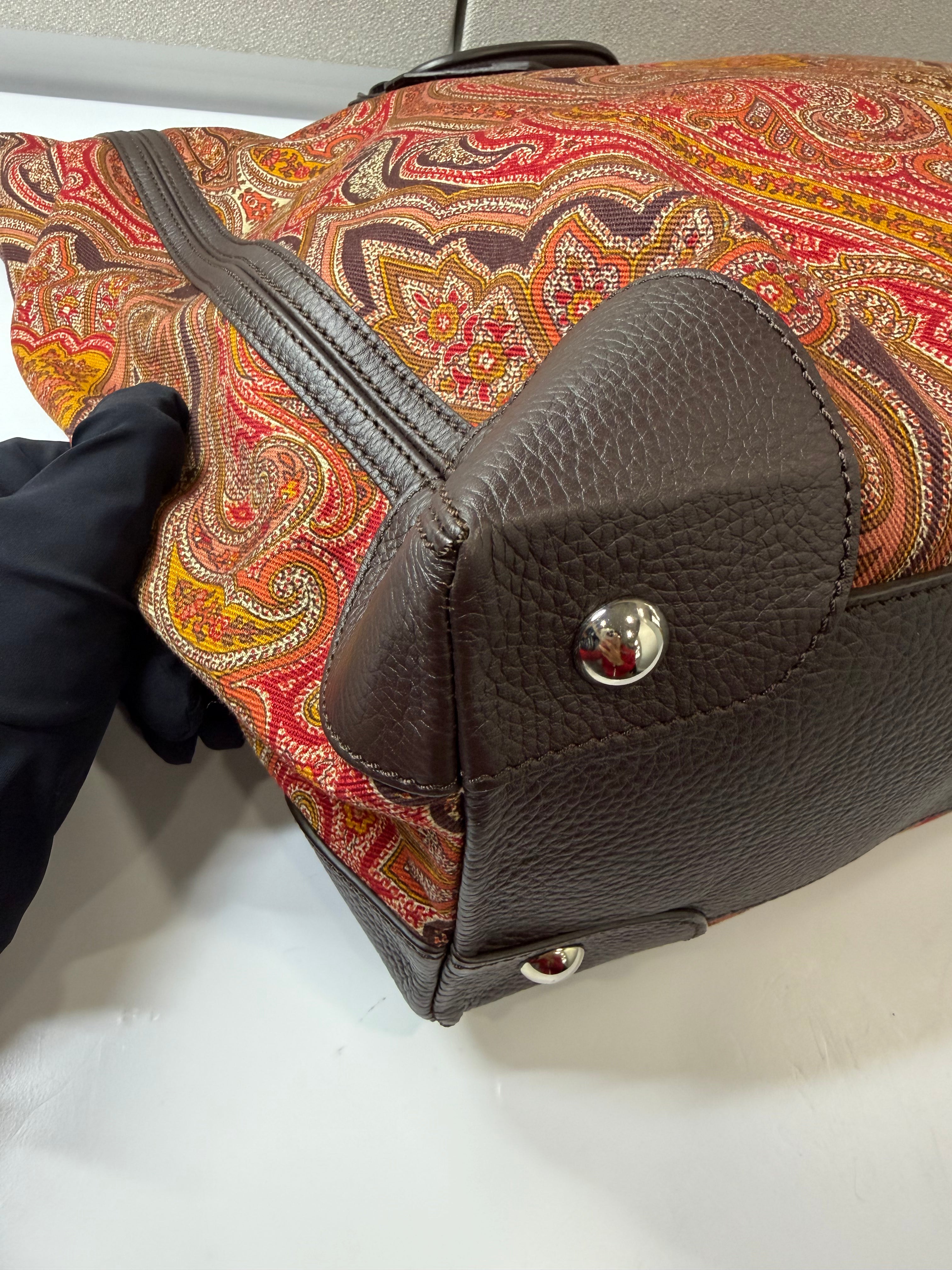 Borsa Tote di Etro con Caratteristico Motivo Parsley