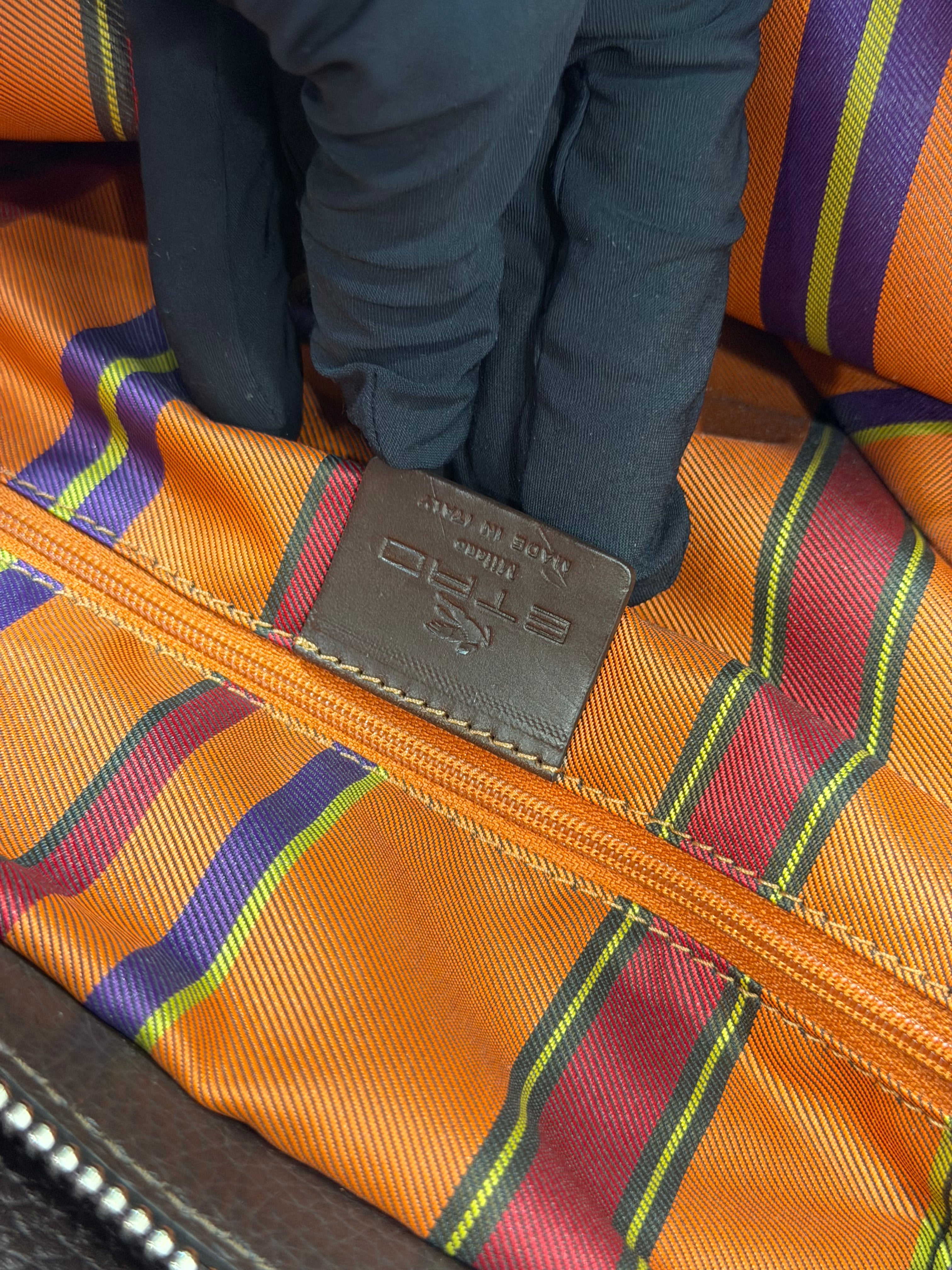 Borsa Tote di Etro con Caratteristico Motivo Parsley