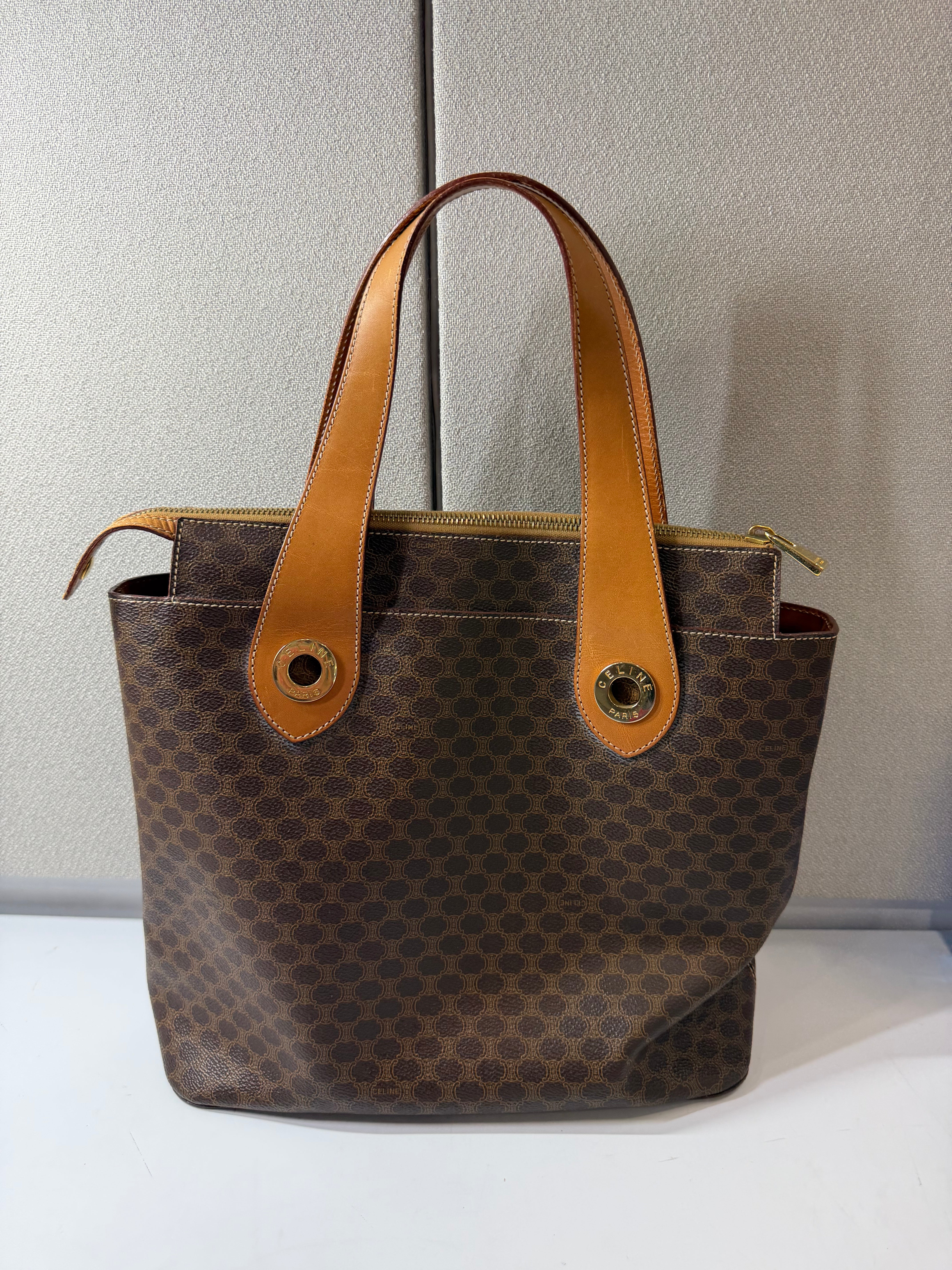 Borsa Vintage Céline in Stampa Macadam