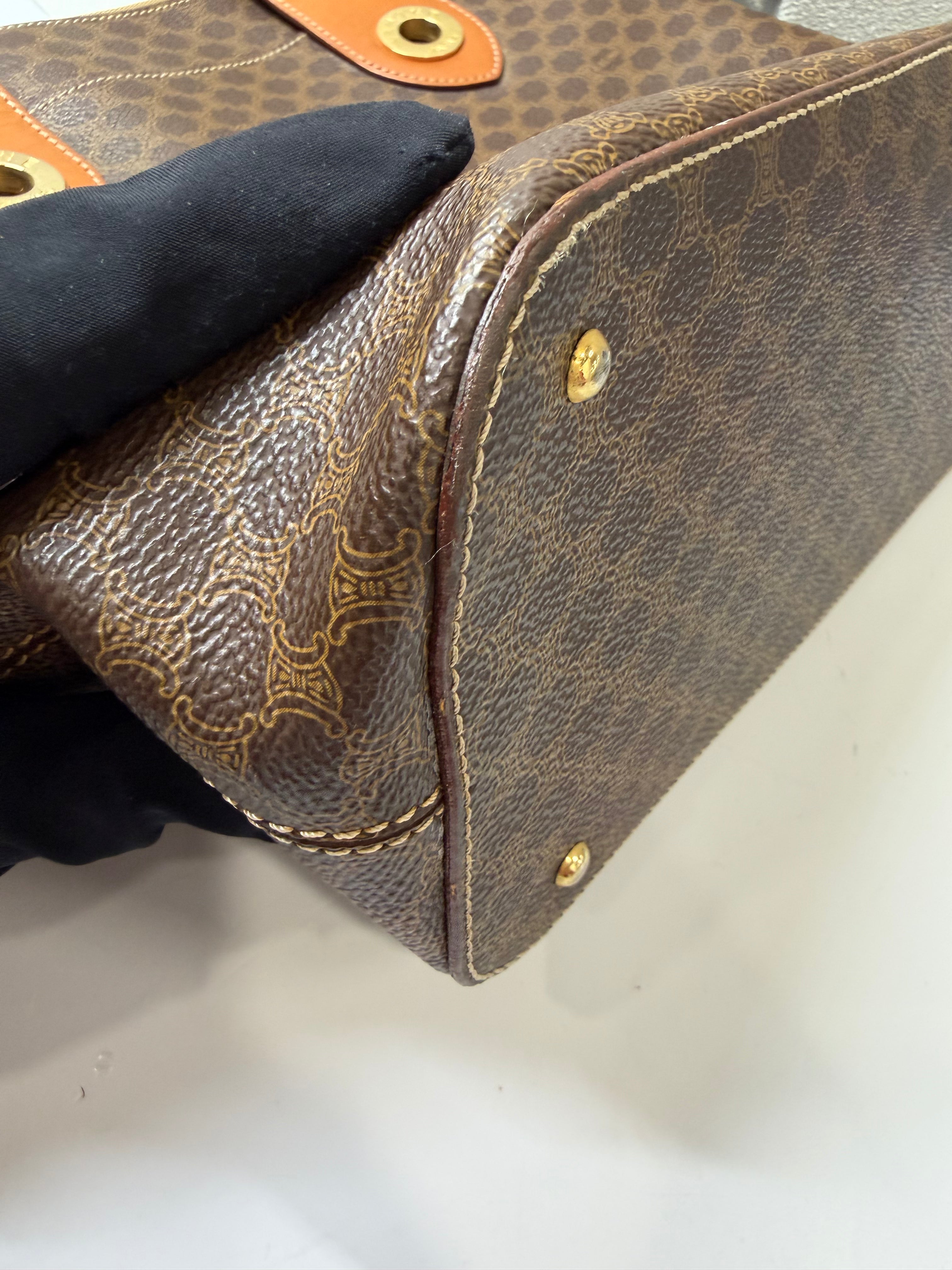 Borsa Vintage Céline in Stampa Macadam