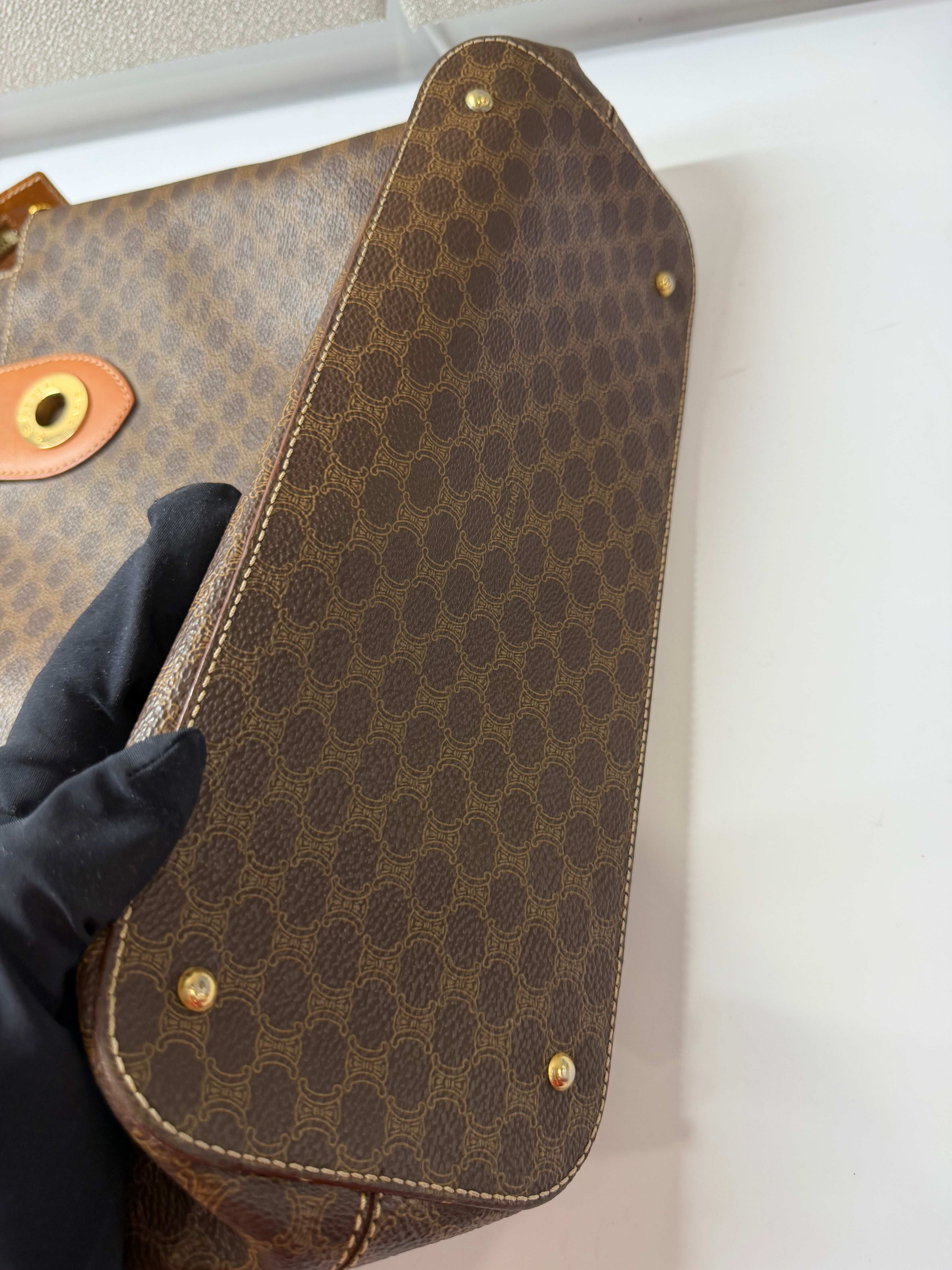 Borsa Vintage Céline in Stampa Macadam