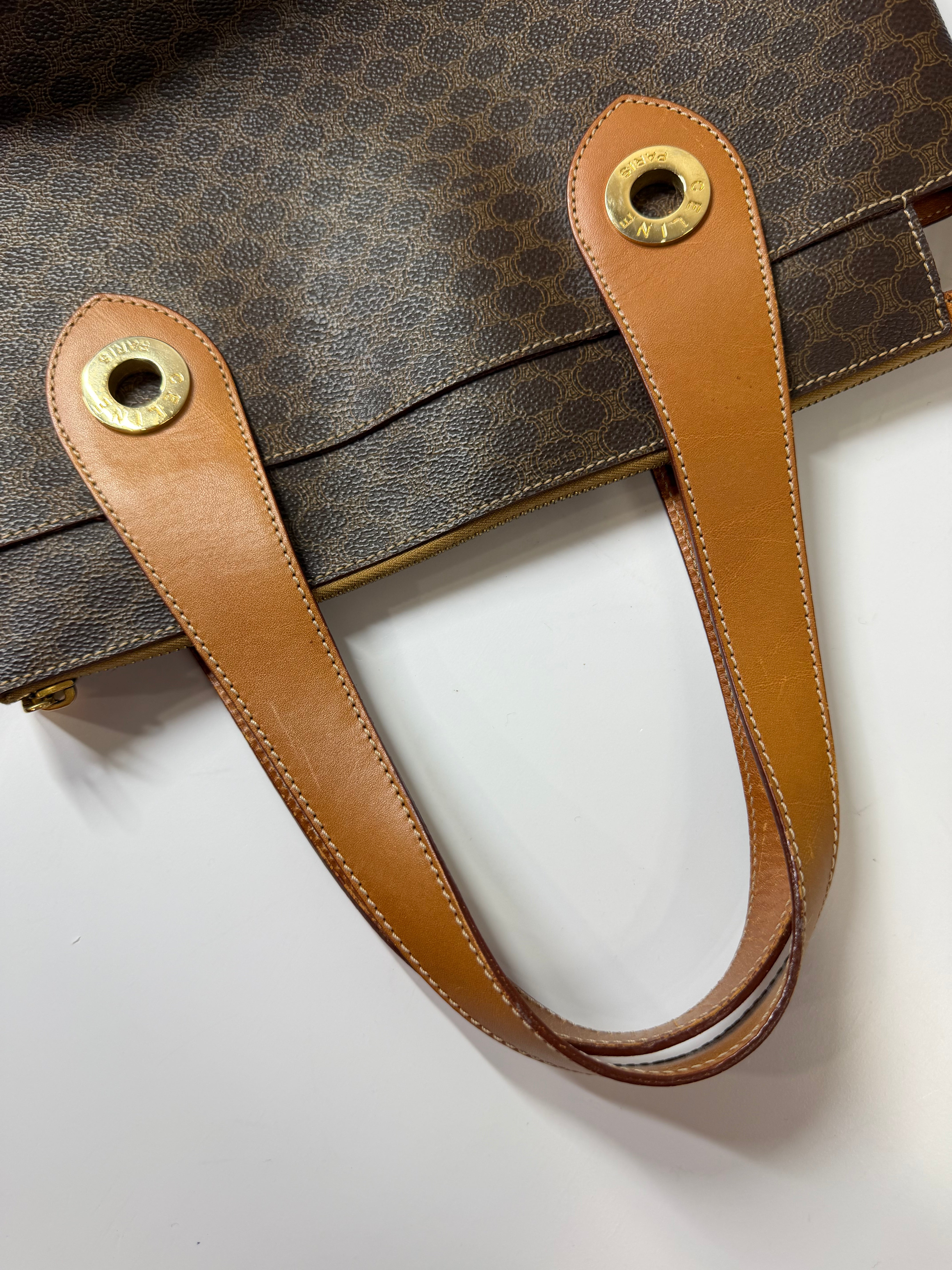 Borsa Vintage Céline in Stampa Macadam