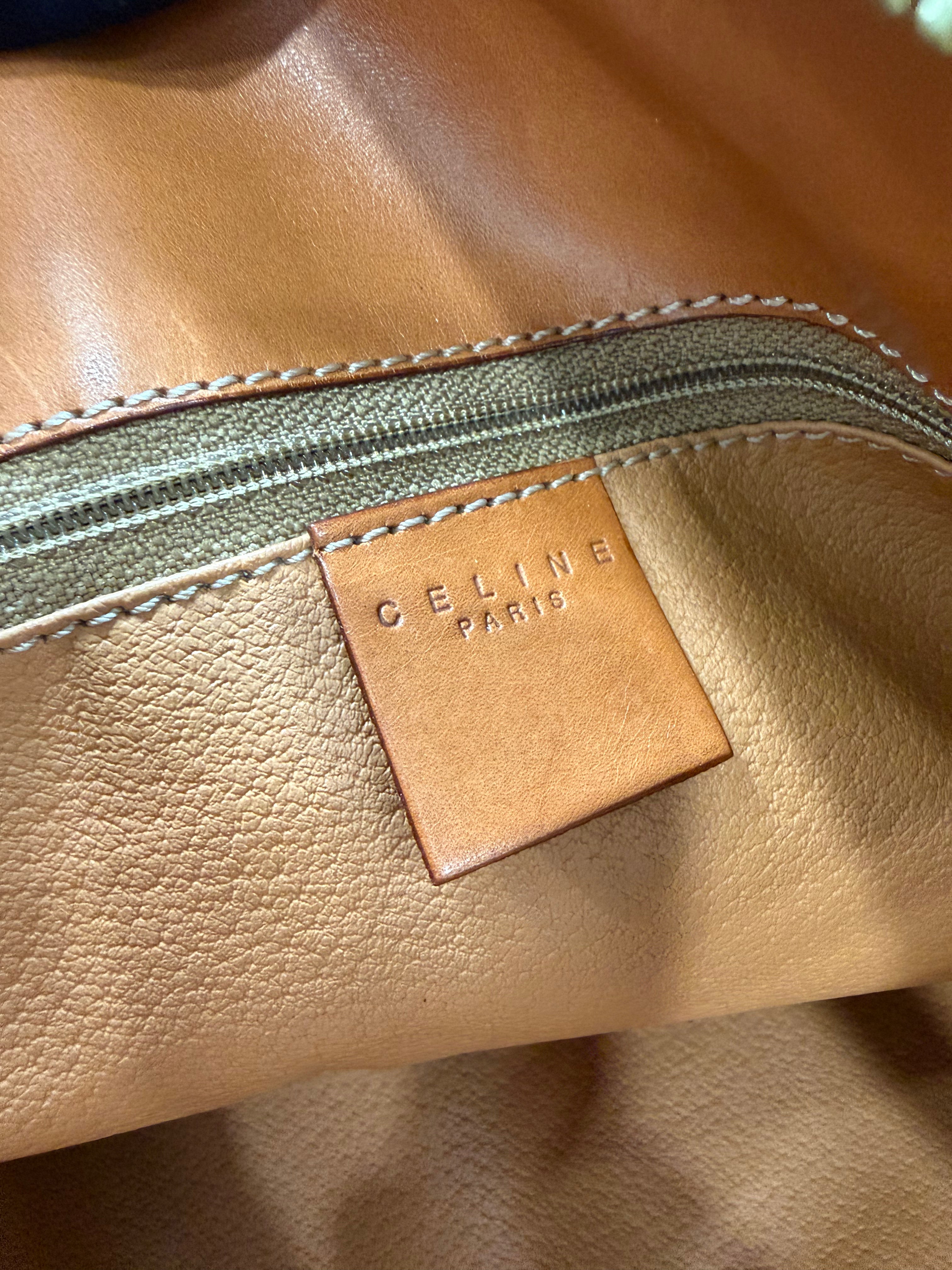 Borsa Vintage Céline in Stampa Macadam
