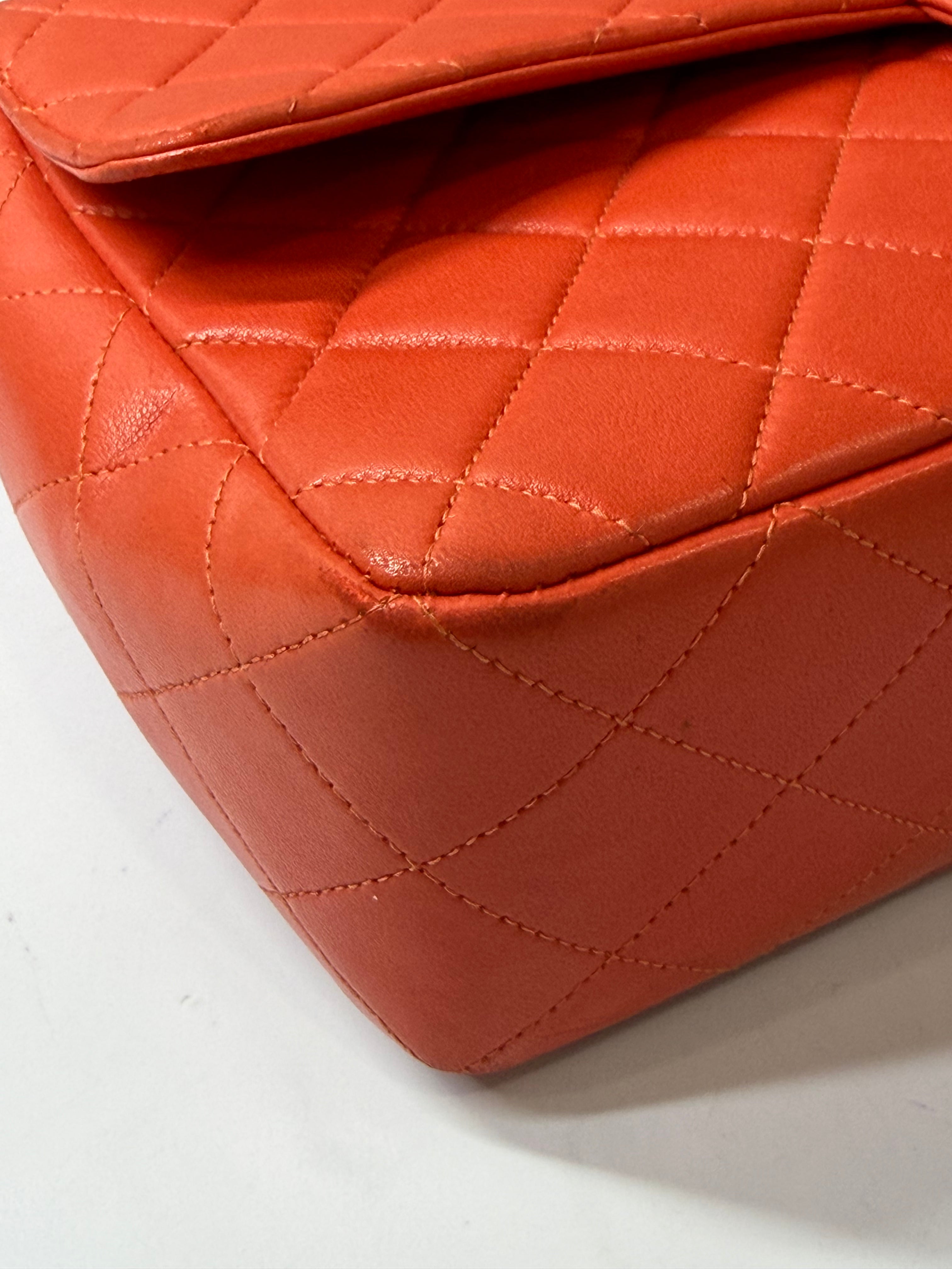 Borsa Chanel Kelly Color Arancio