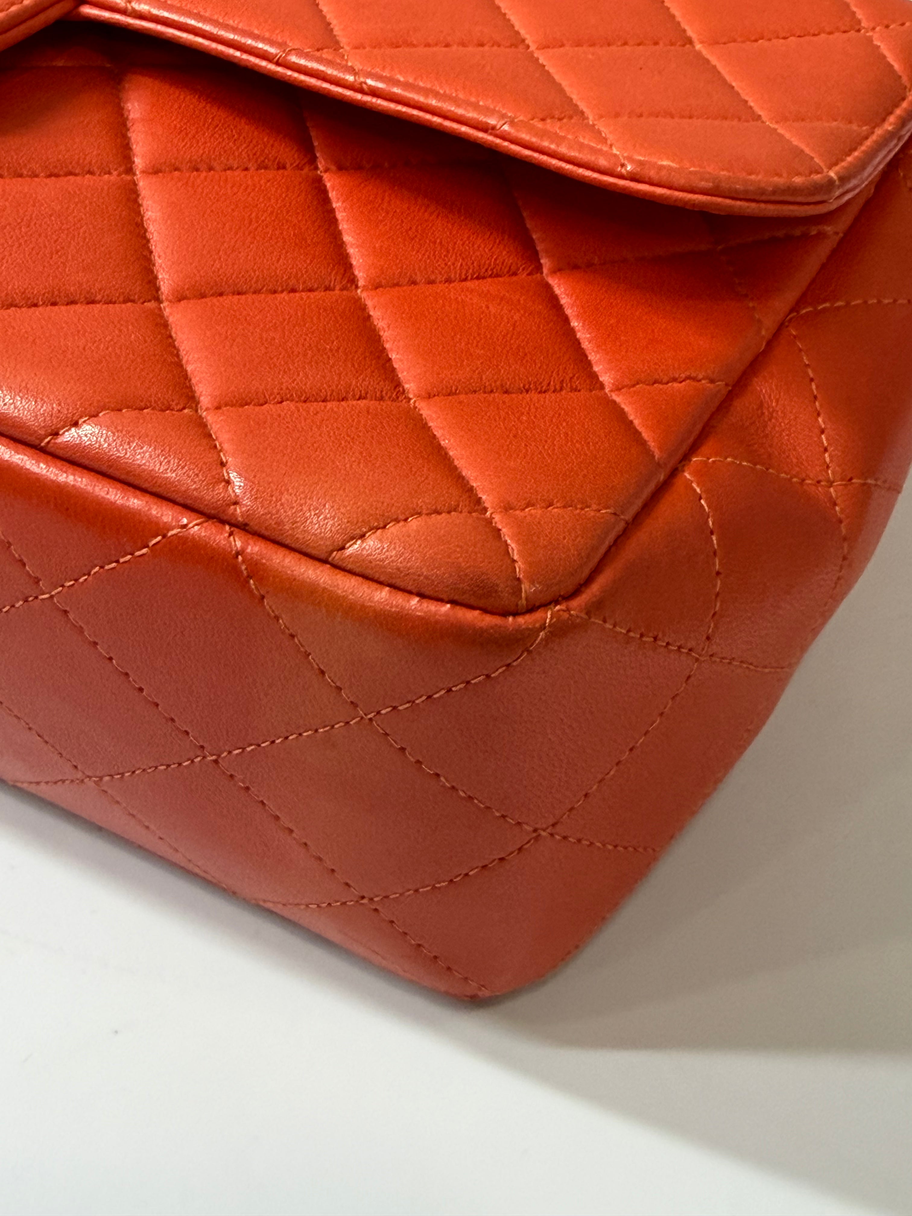 Borsa Chanel Kelly Color Arancio