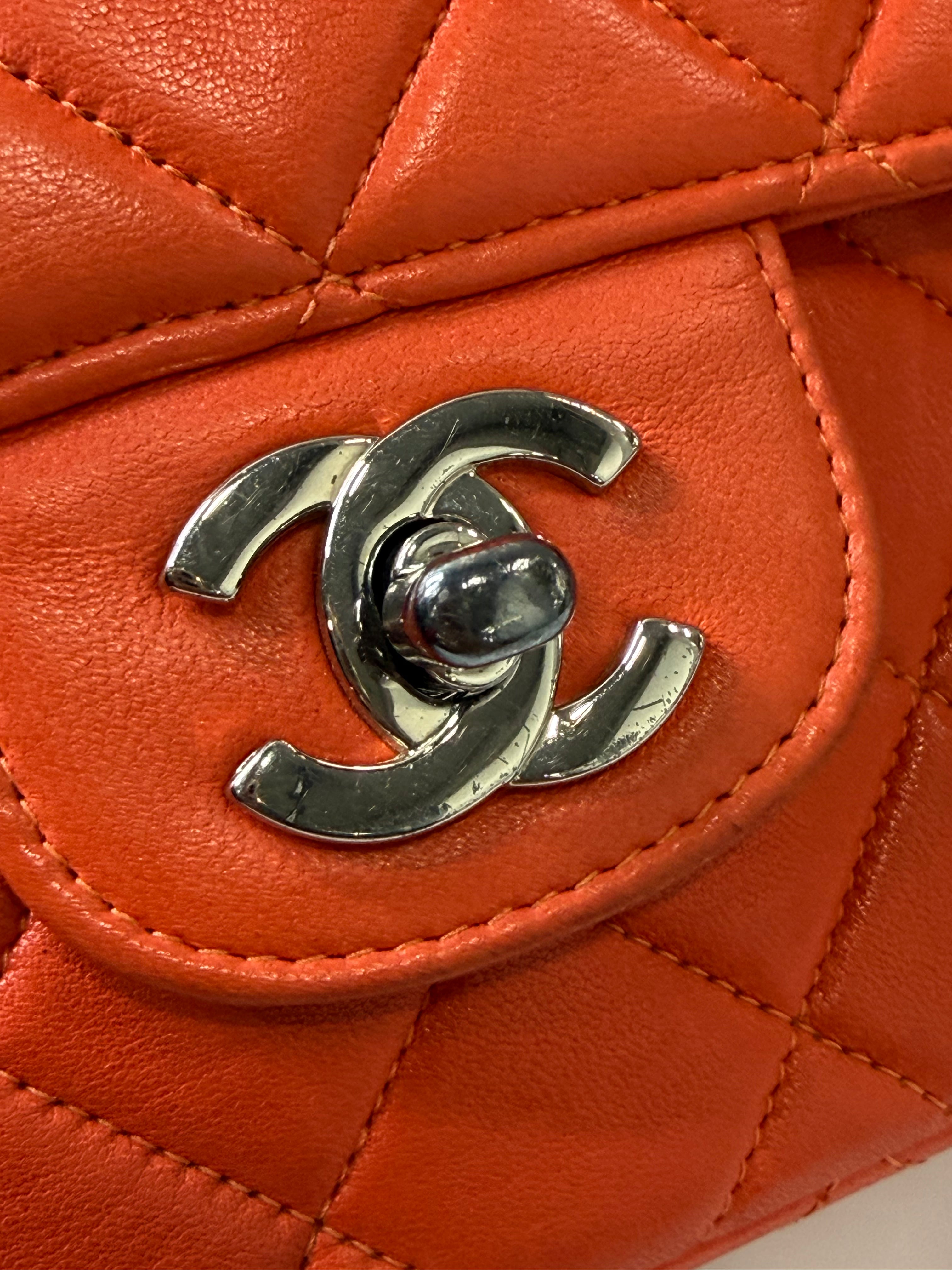 Borsa Chanel Kelly Color Arancio