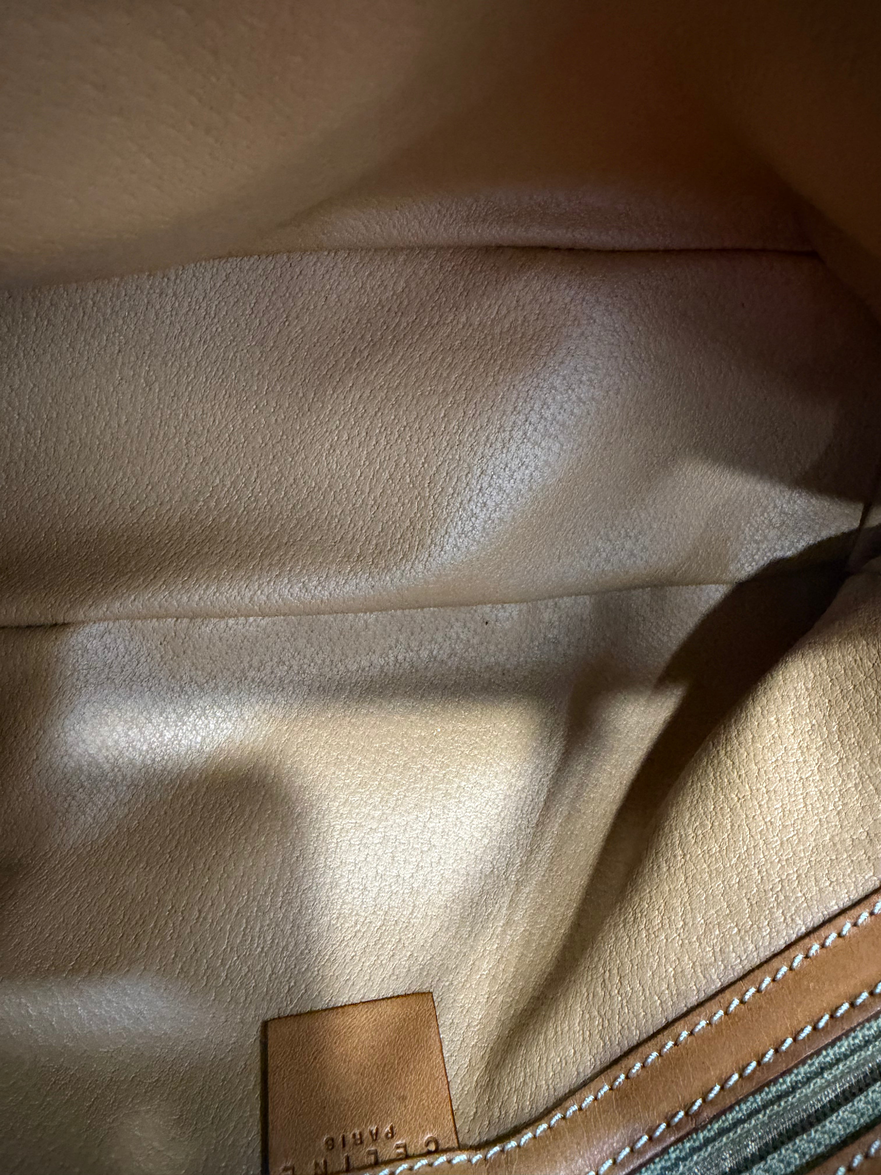 Borsa Vintage Céline Macadam Canvas Dome
