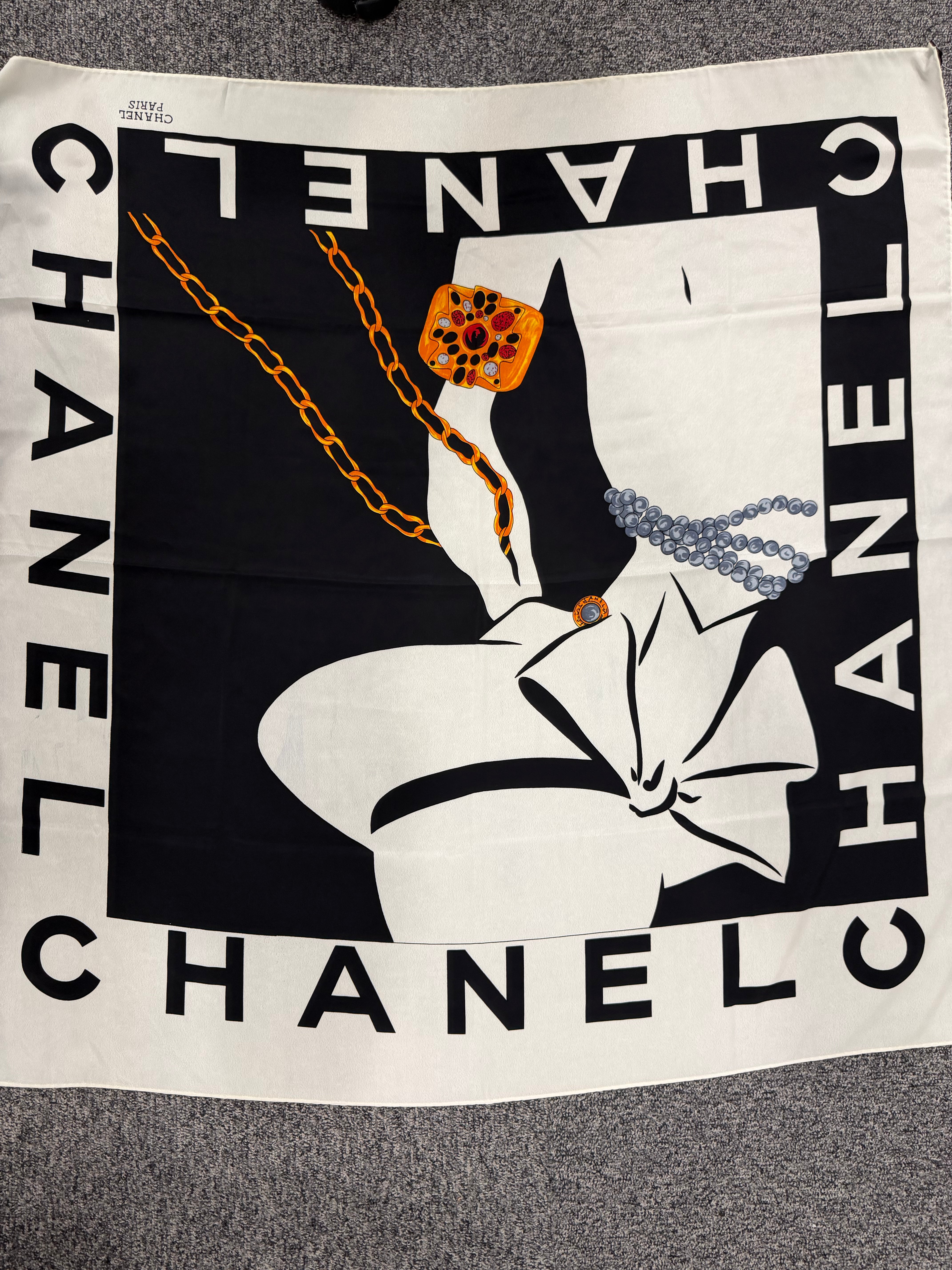 Foulard in Seta Chanel