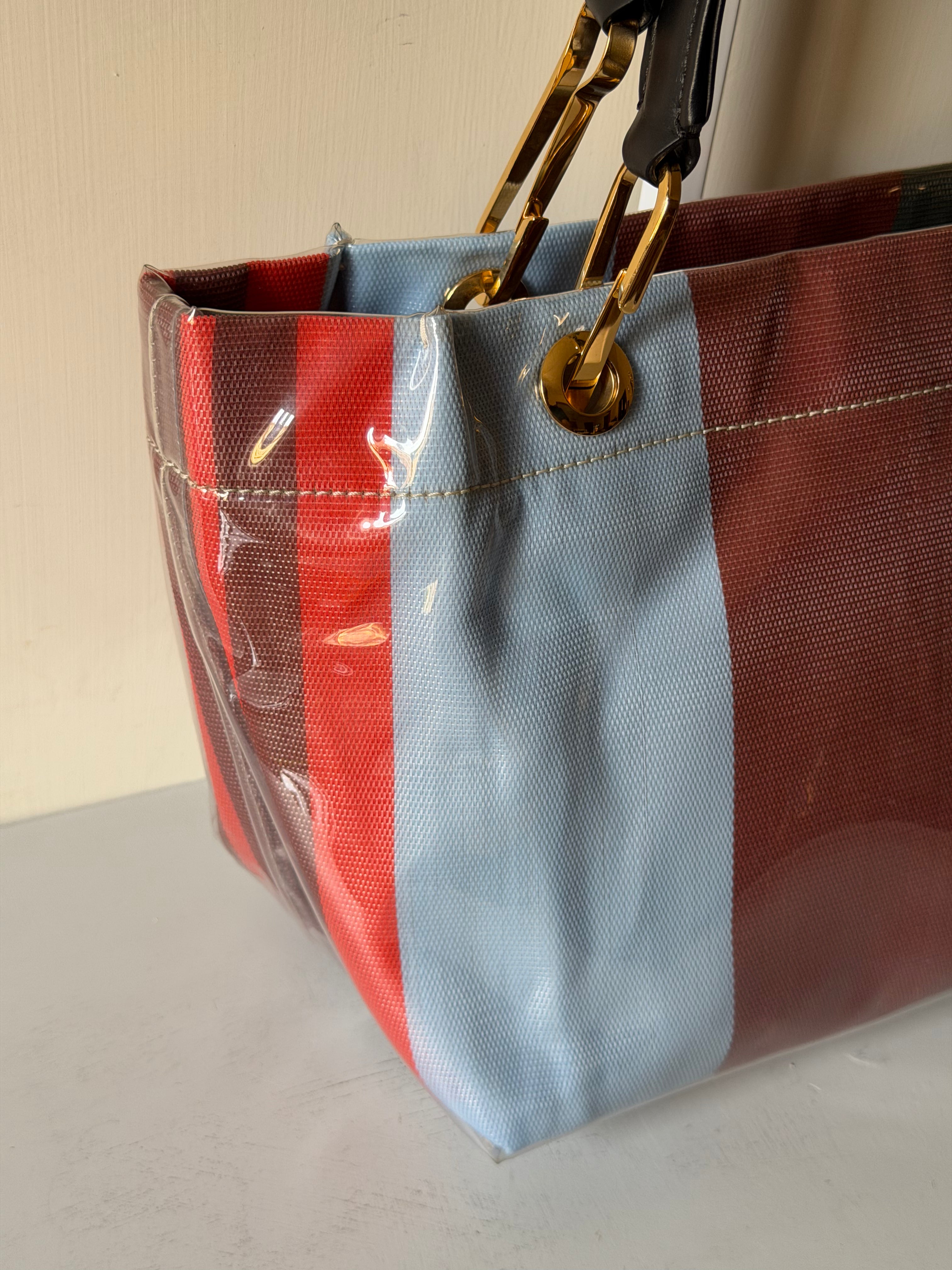 Borsa Shopper Marni Glossy Grip