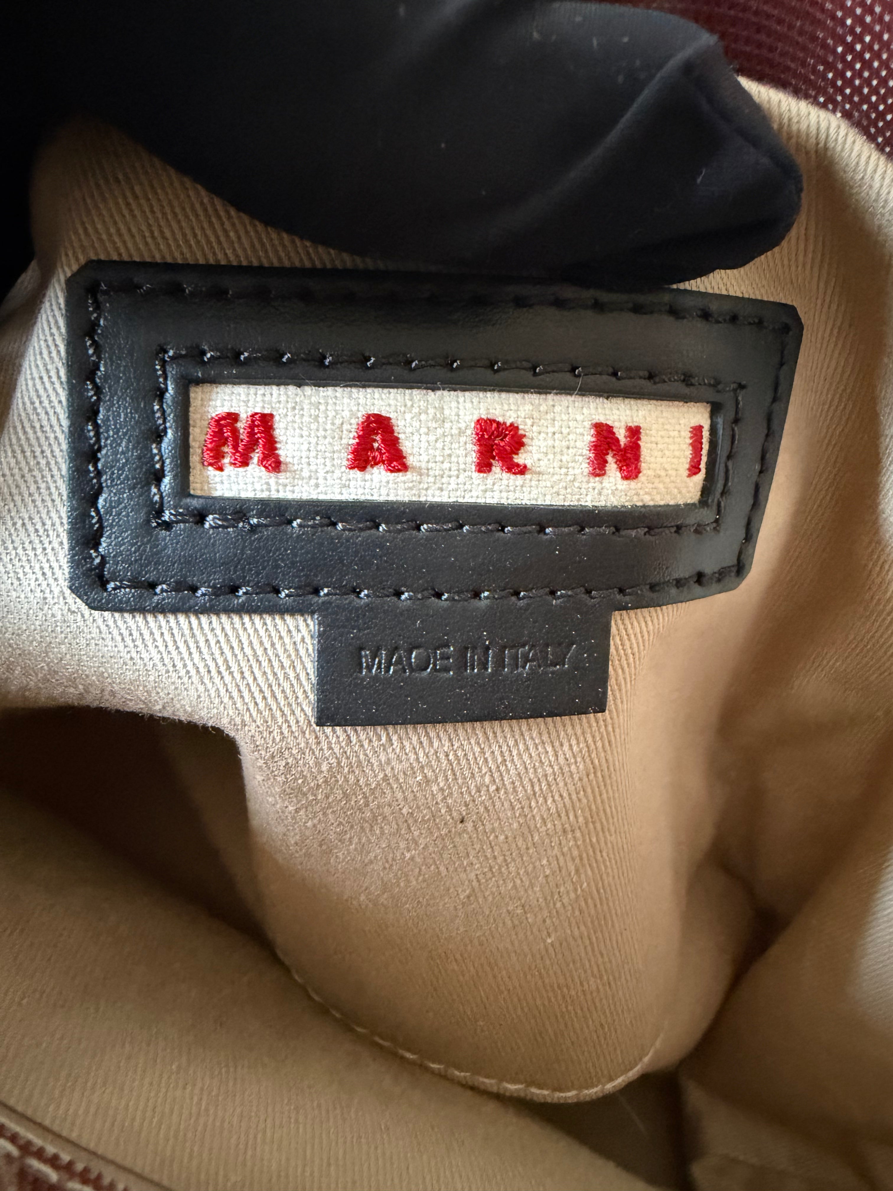 Borsa Shopper Marni Glossy Grip