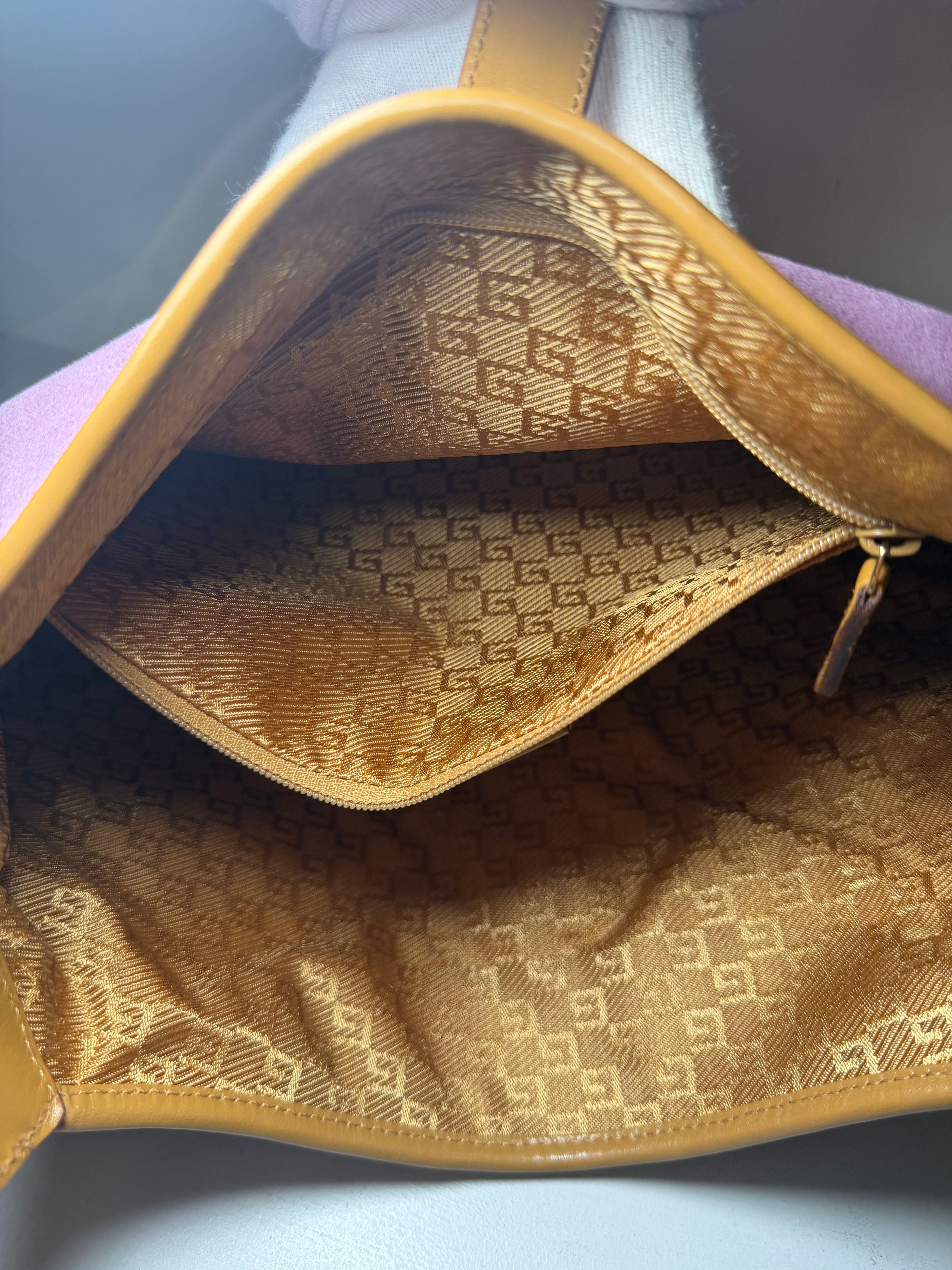 Borsa Gucci Jackie Vintage in Pelle Scamosciata Rosa