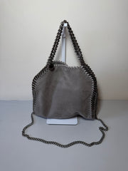 Borsa Stella McCartney Falabella in Ecopelle di Colore Grigio