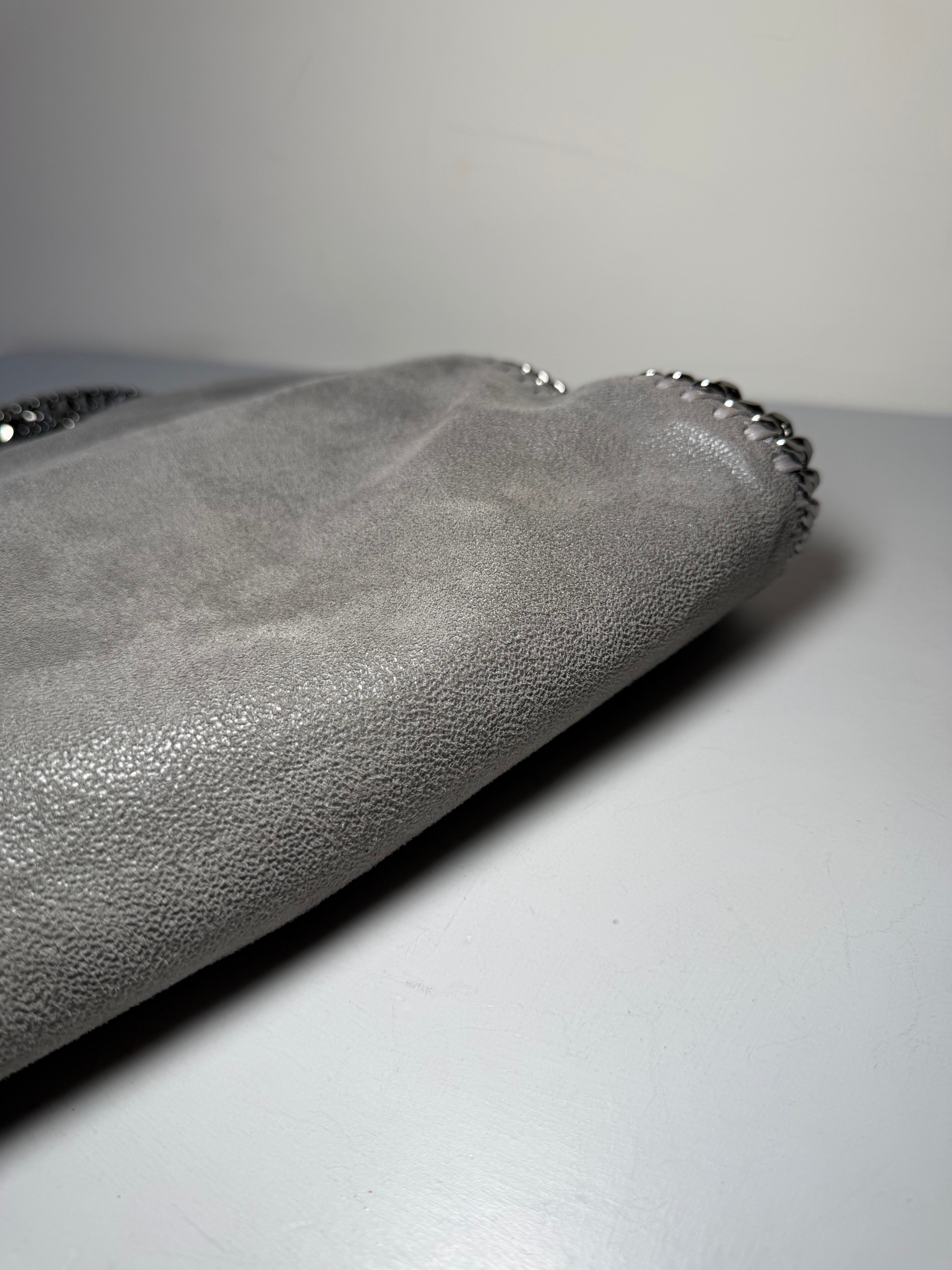 Borsa Stella McCartney Falabella in Ecopelle di Colore Grigio
