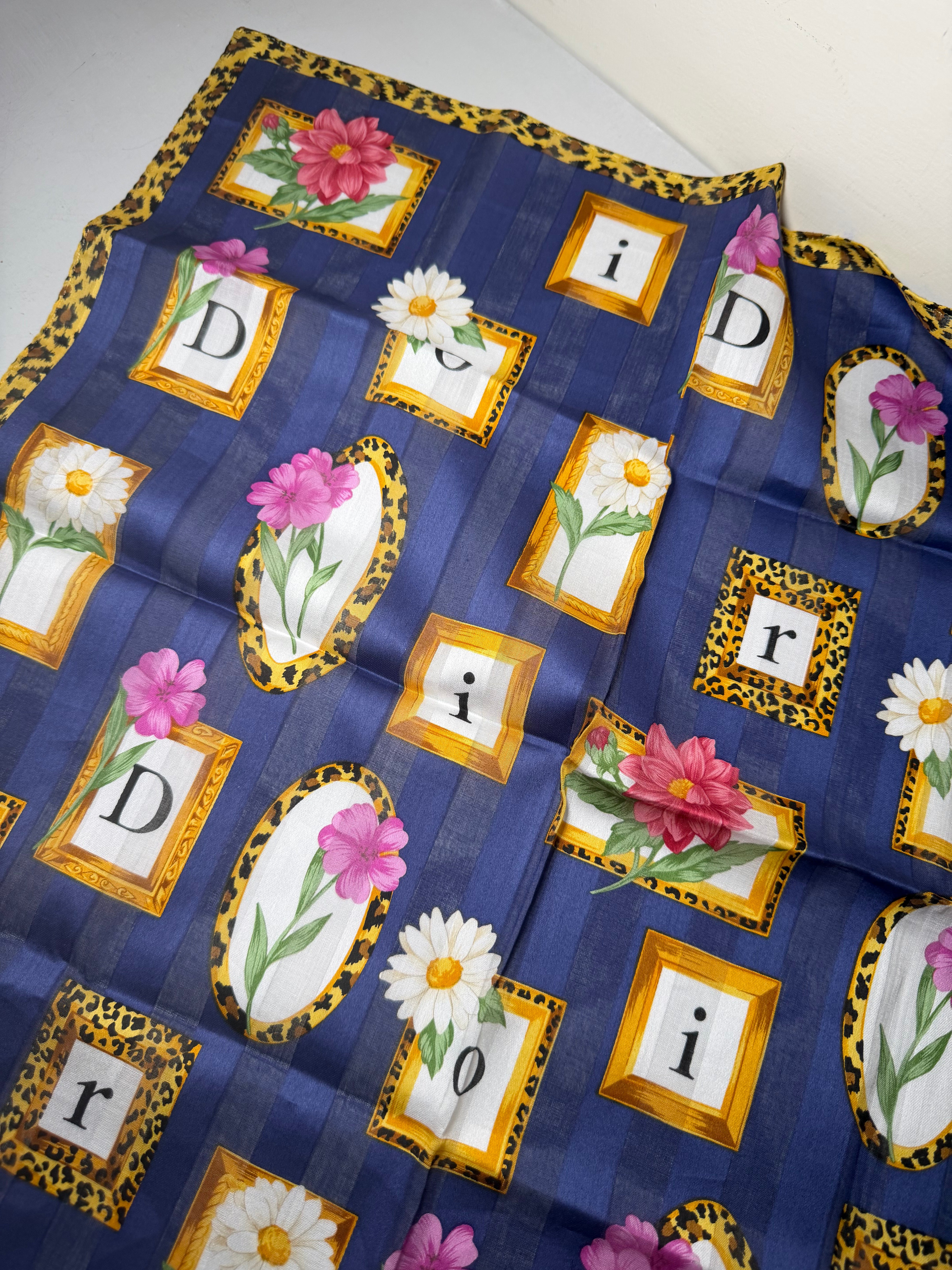 Foulard Vintage Christian Dior