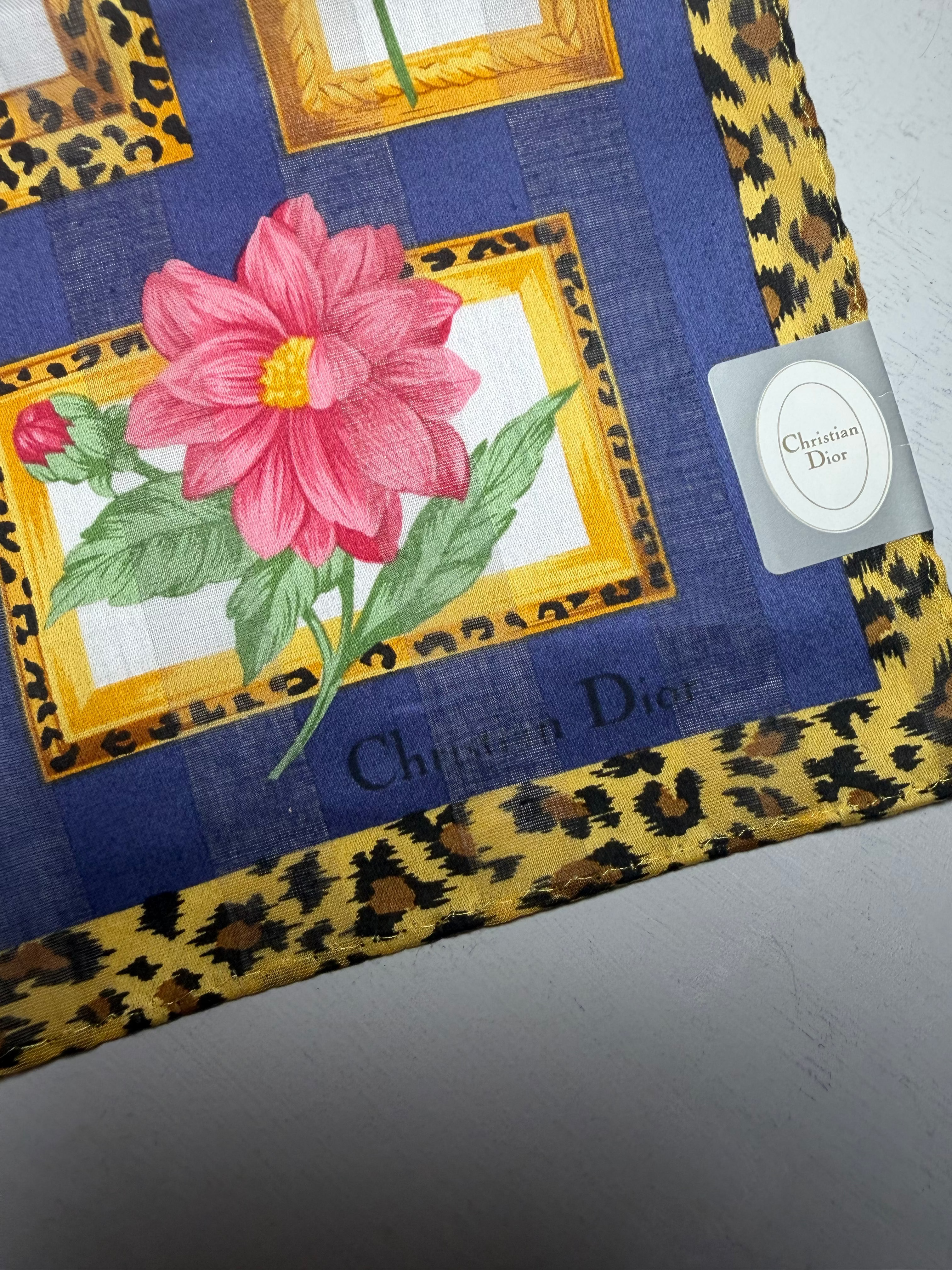 Foulard Vintage Christian Dior
