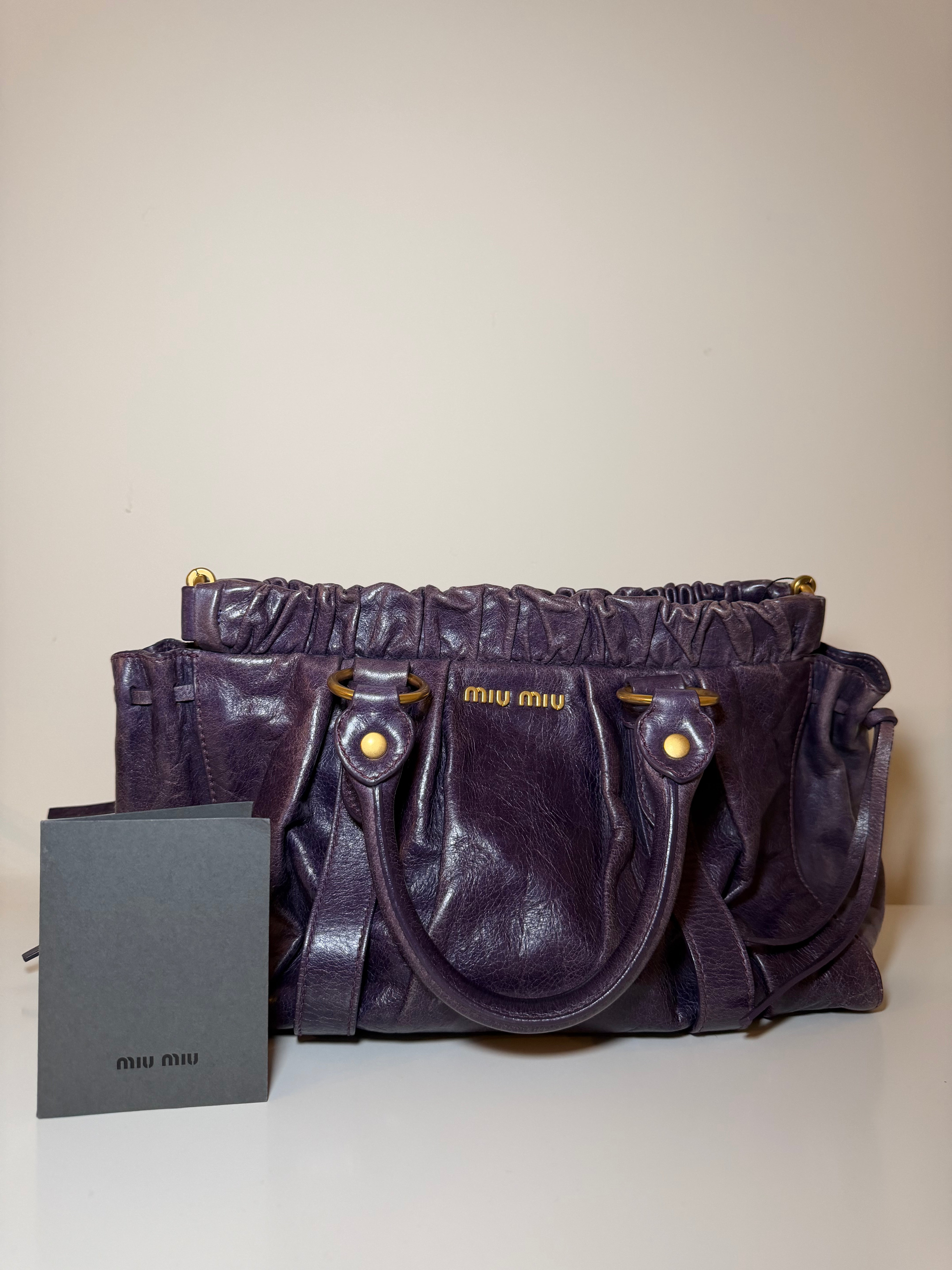 Borsa Miu Miu Two Way Satchel