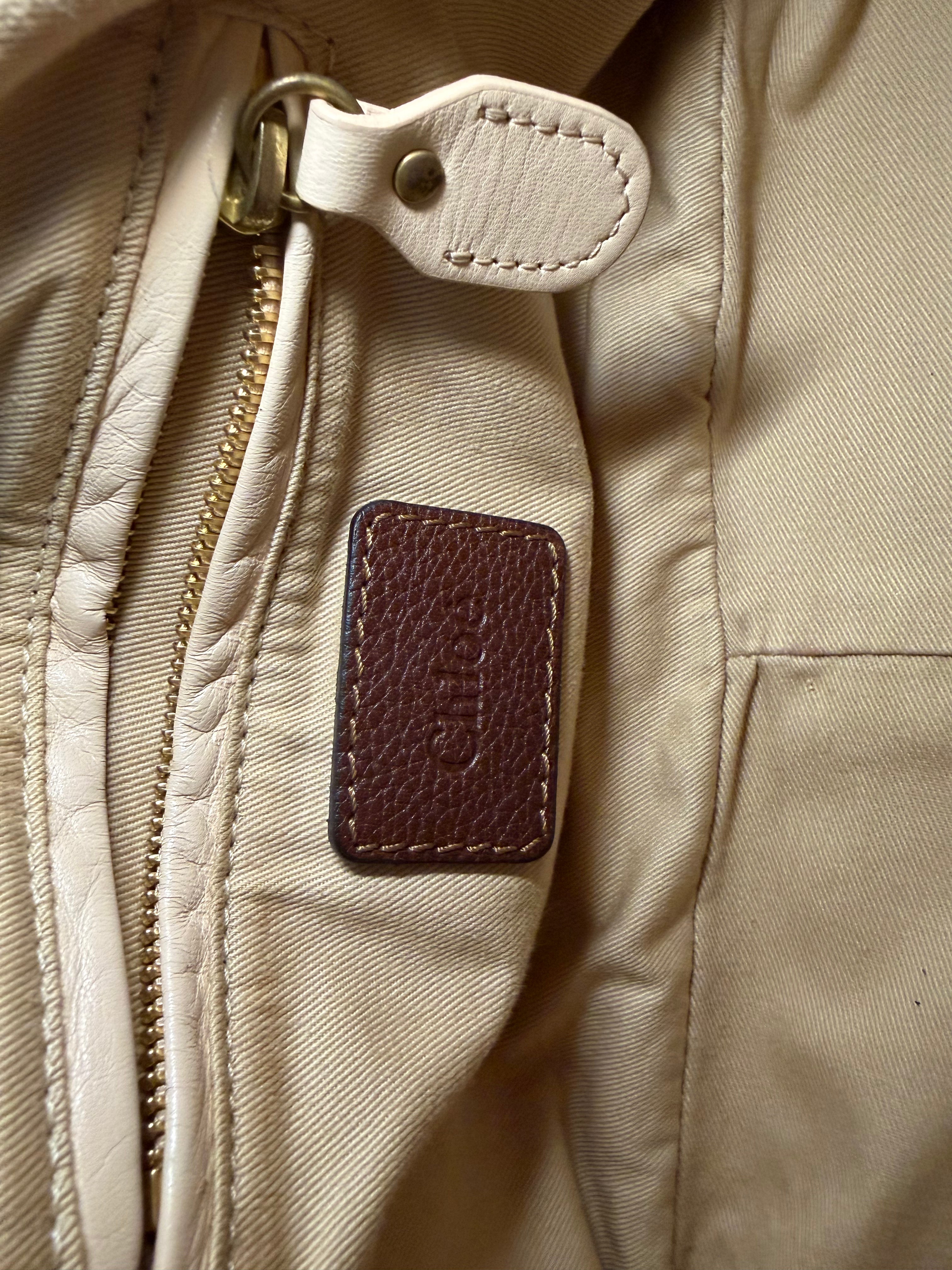 Borsa Chloé Paraty in Pelle Marrone