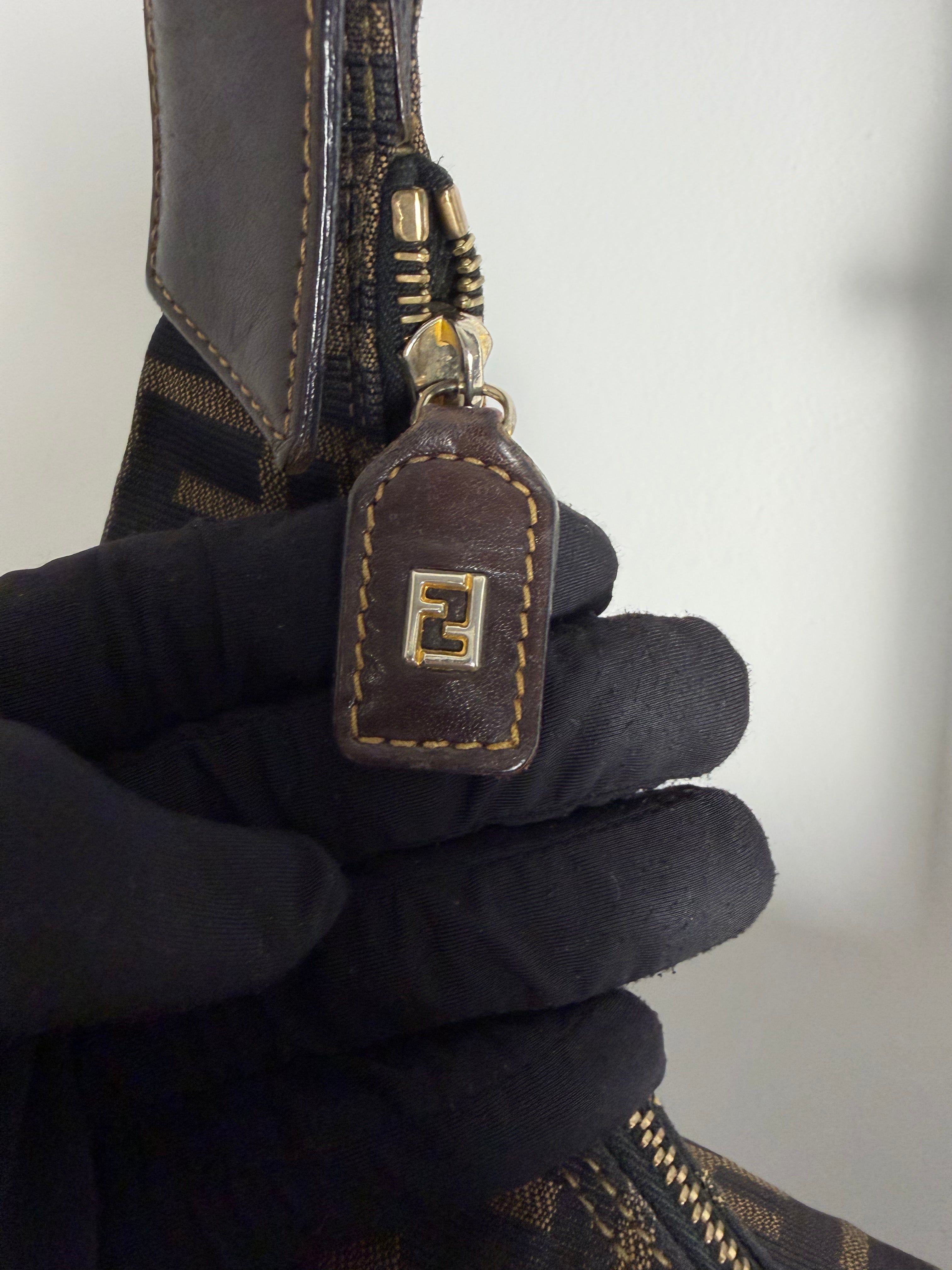 Borsa Fendi Vintage in Tela Zucca