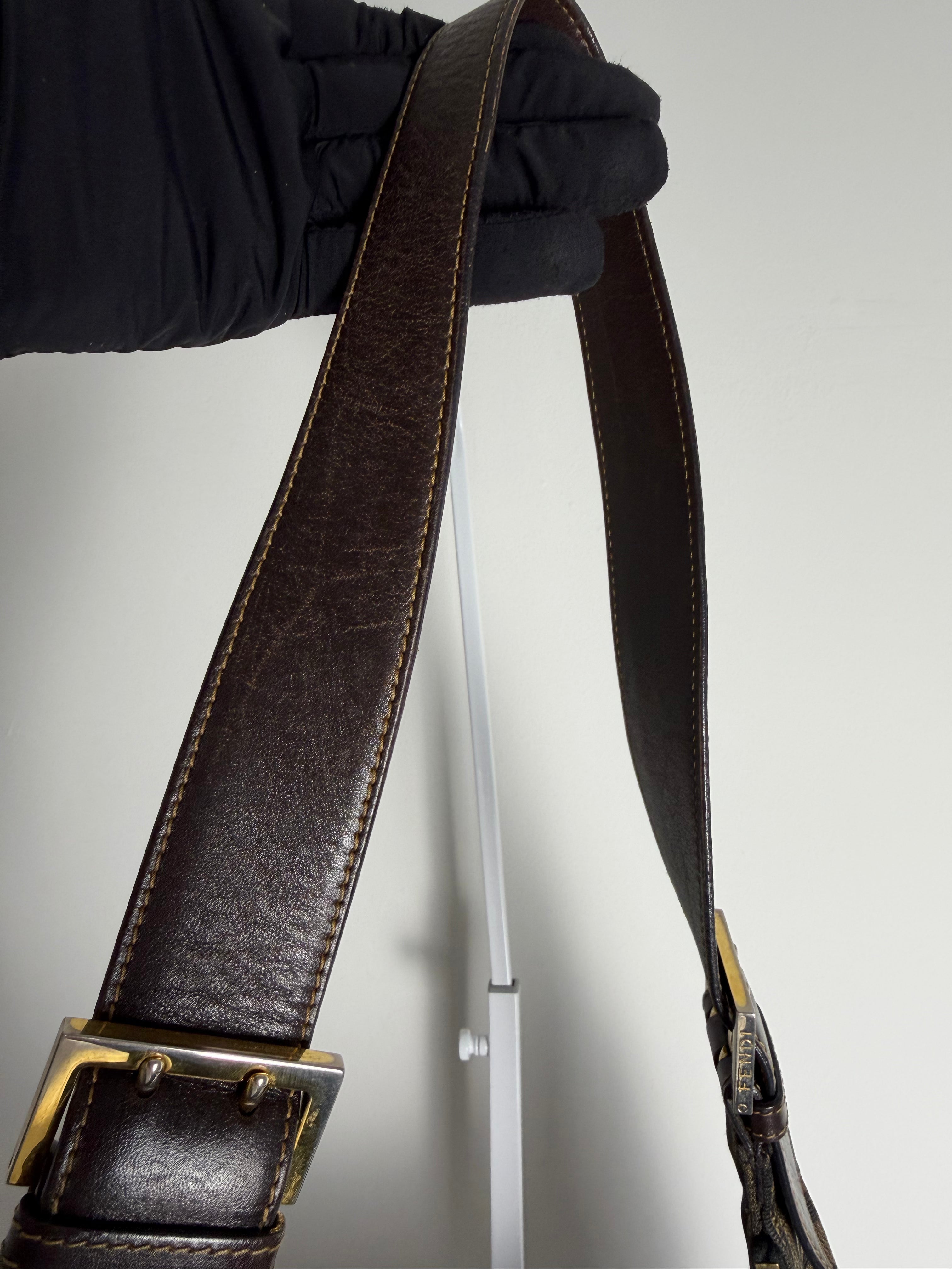 Borsa Fendi Vintage in Tela Zucca