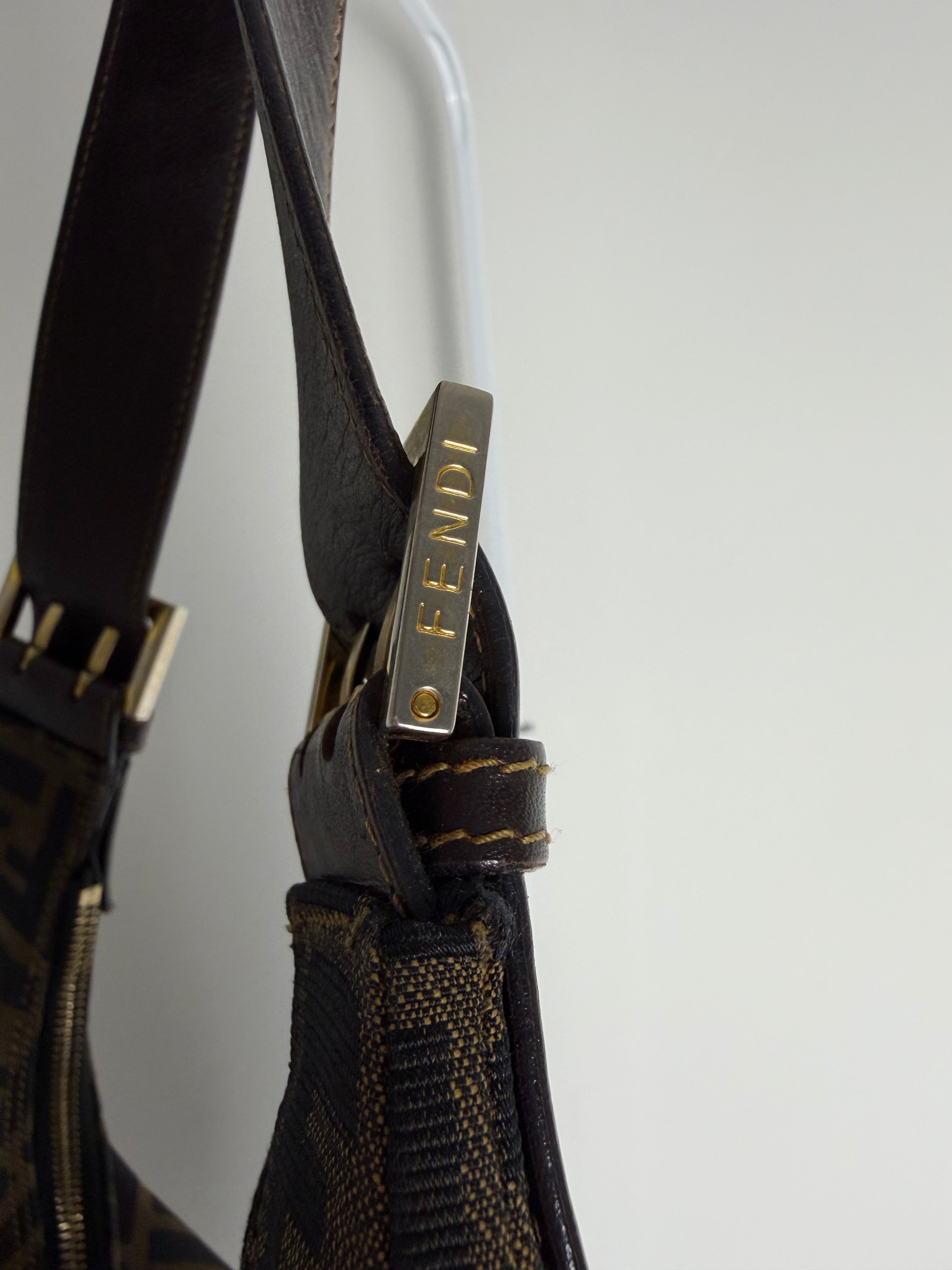 Borsa Fendi Vintage in Tela Zucca