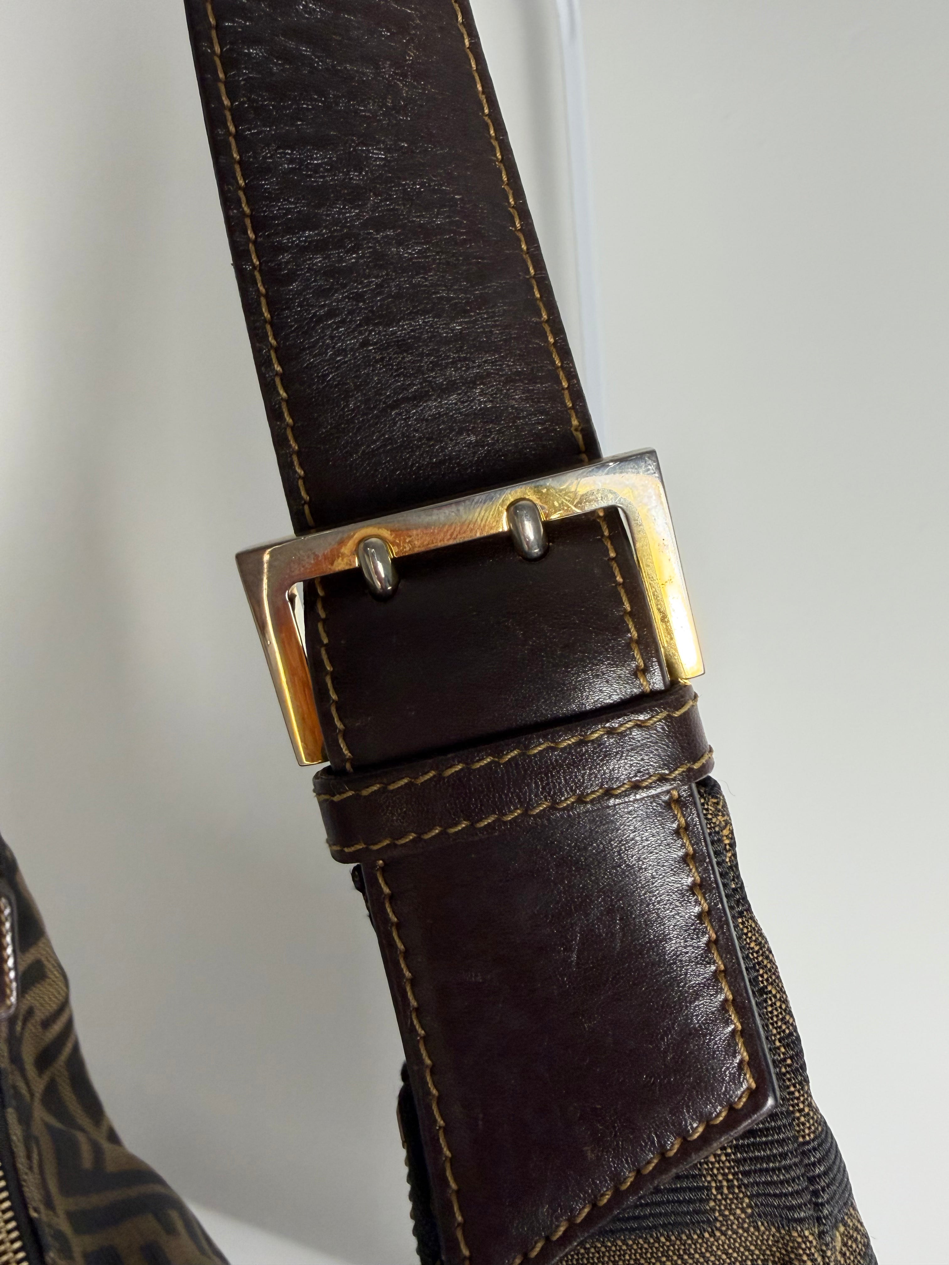 Borsa Fendi Vintage in Tela Zucca