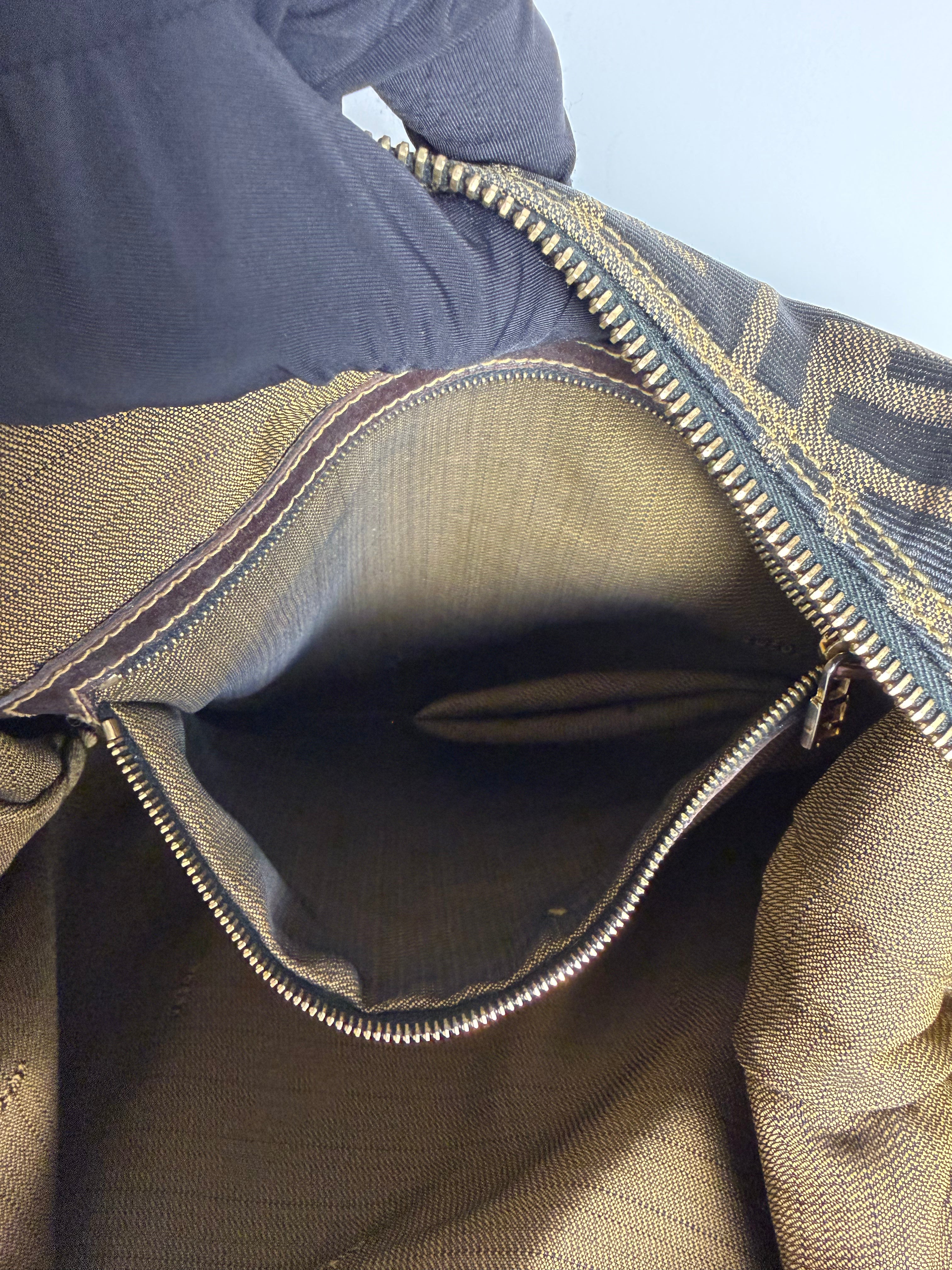 Borsa Fendi Vintage in Tela Zucca