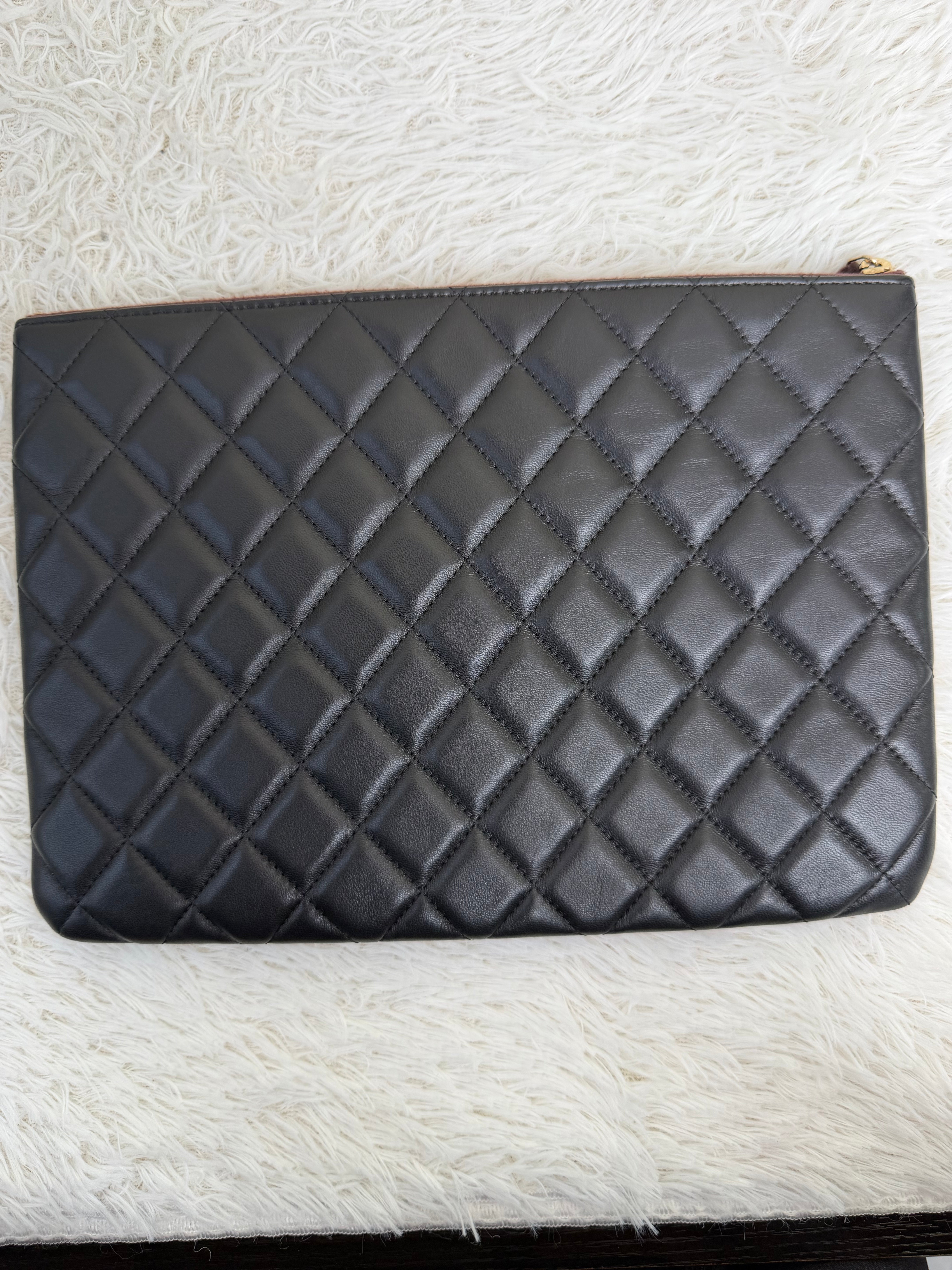 Pochette Chanel in Pelle Nera