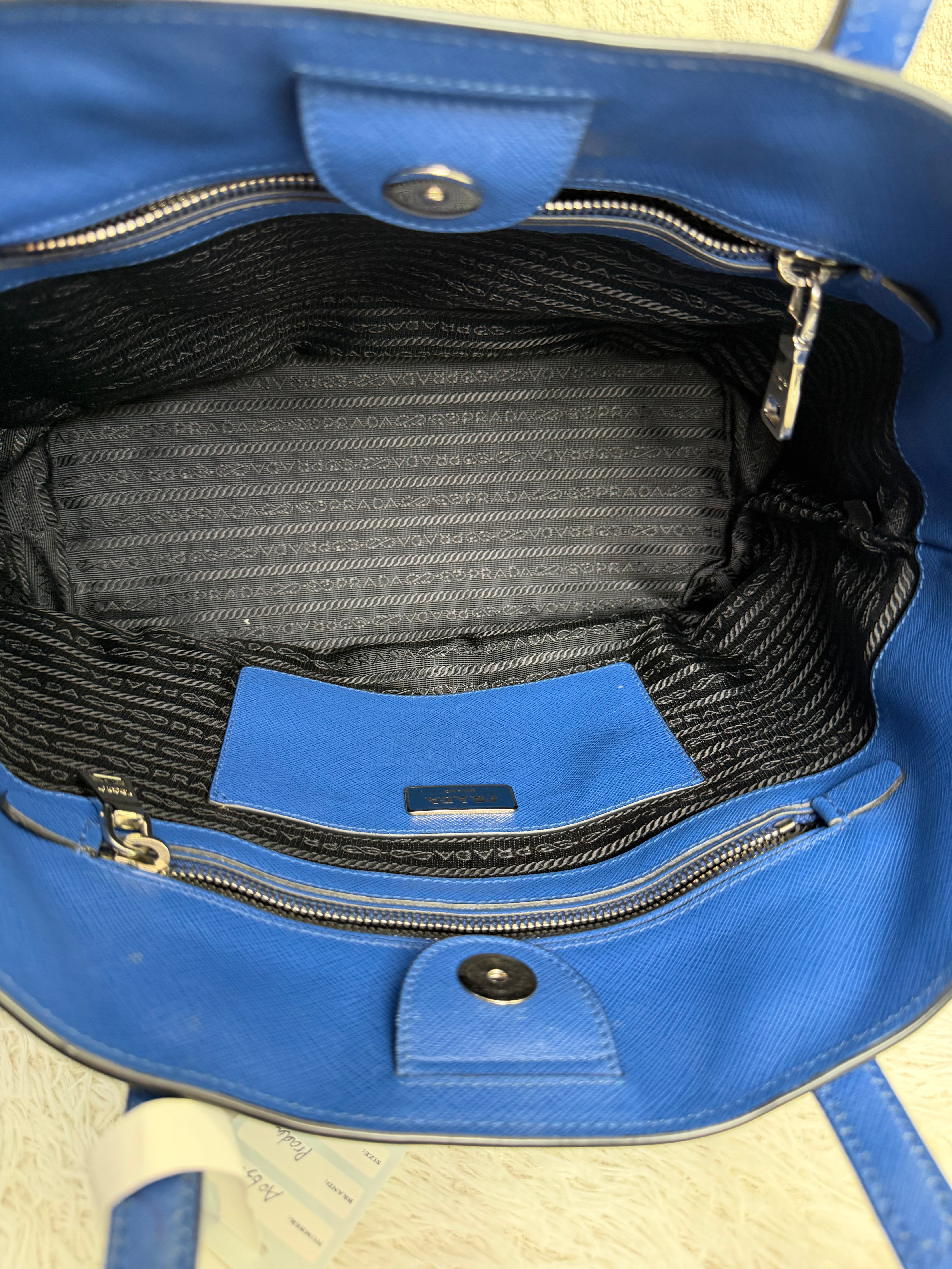 Borsa Shopping Prada in Pelle Saffiano