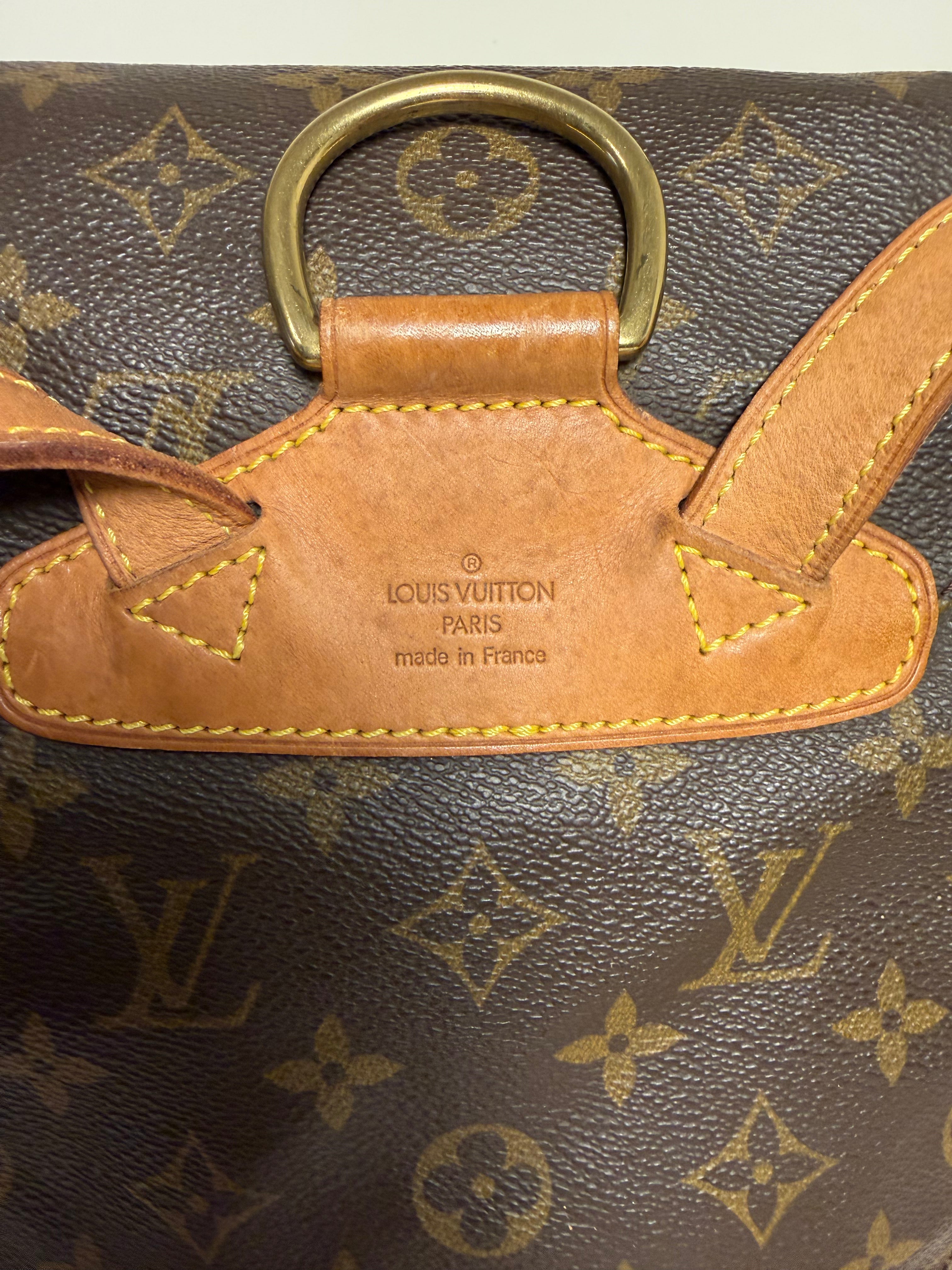 Louis Vuitton Montsouris in tela Monogram