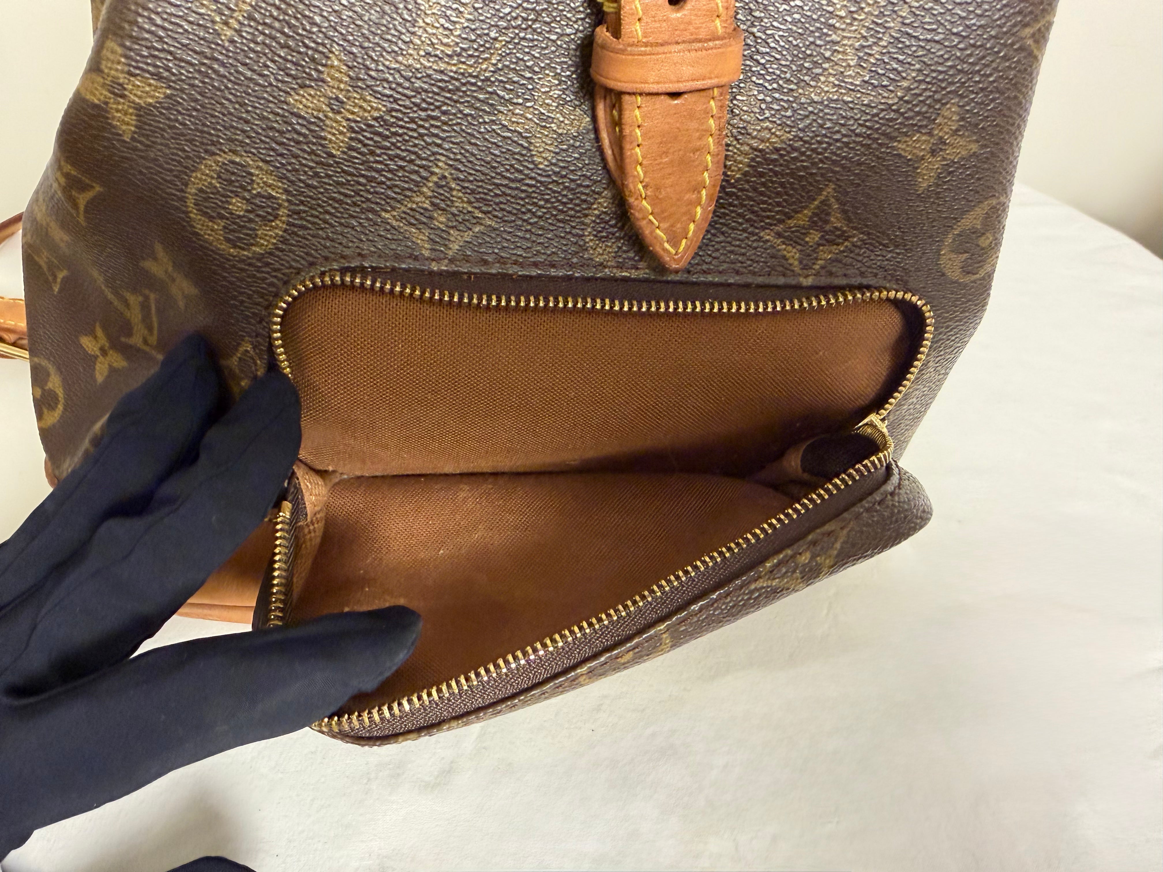 Louis Vuitton Montsouris in tela Monogram