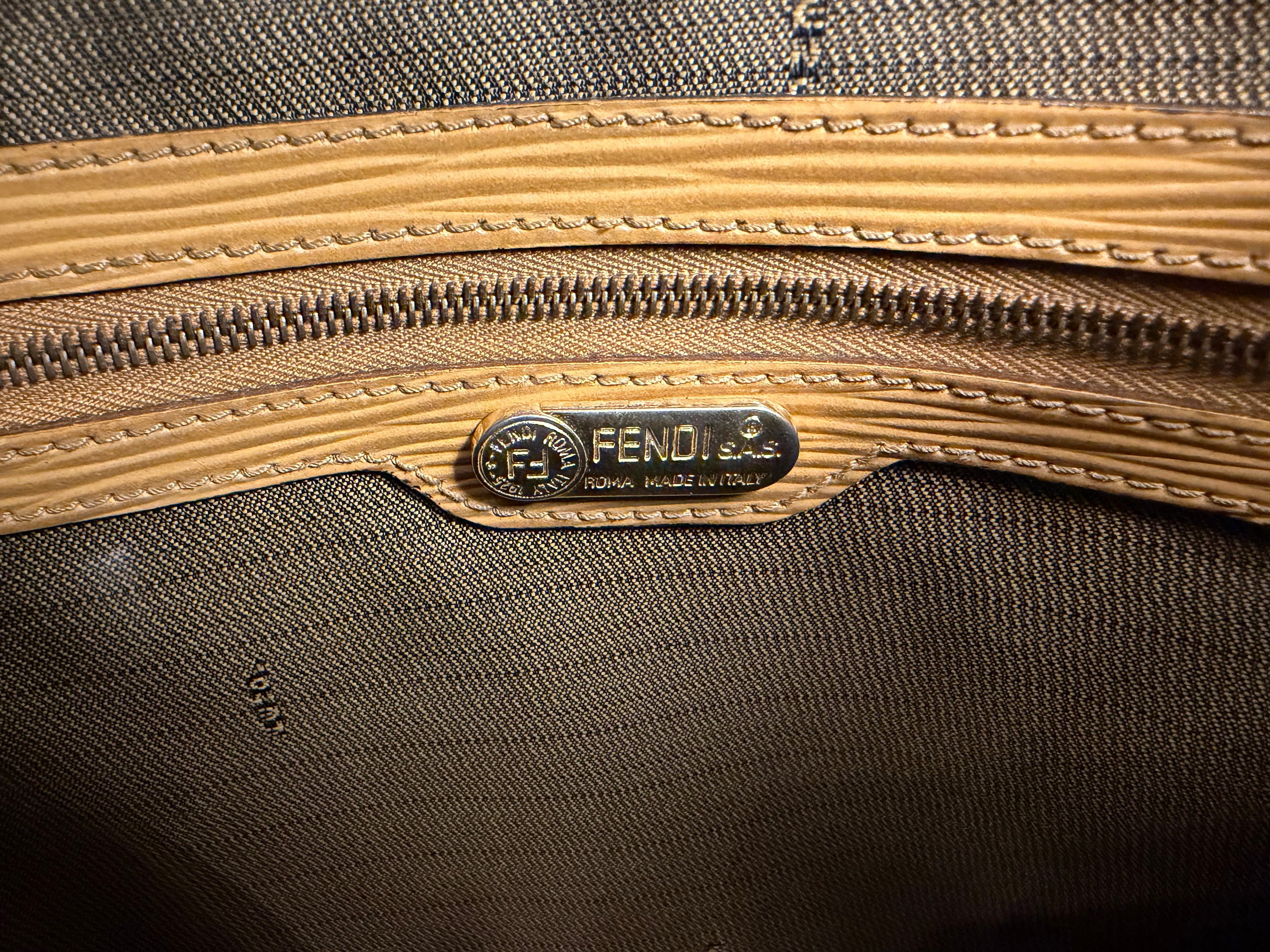 Fendi in canvas Zucca
