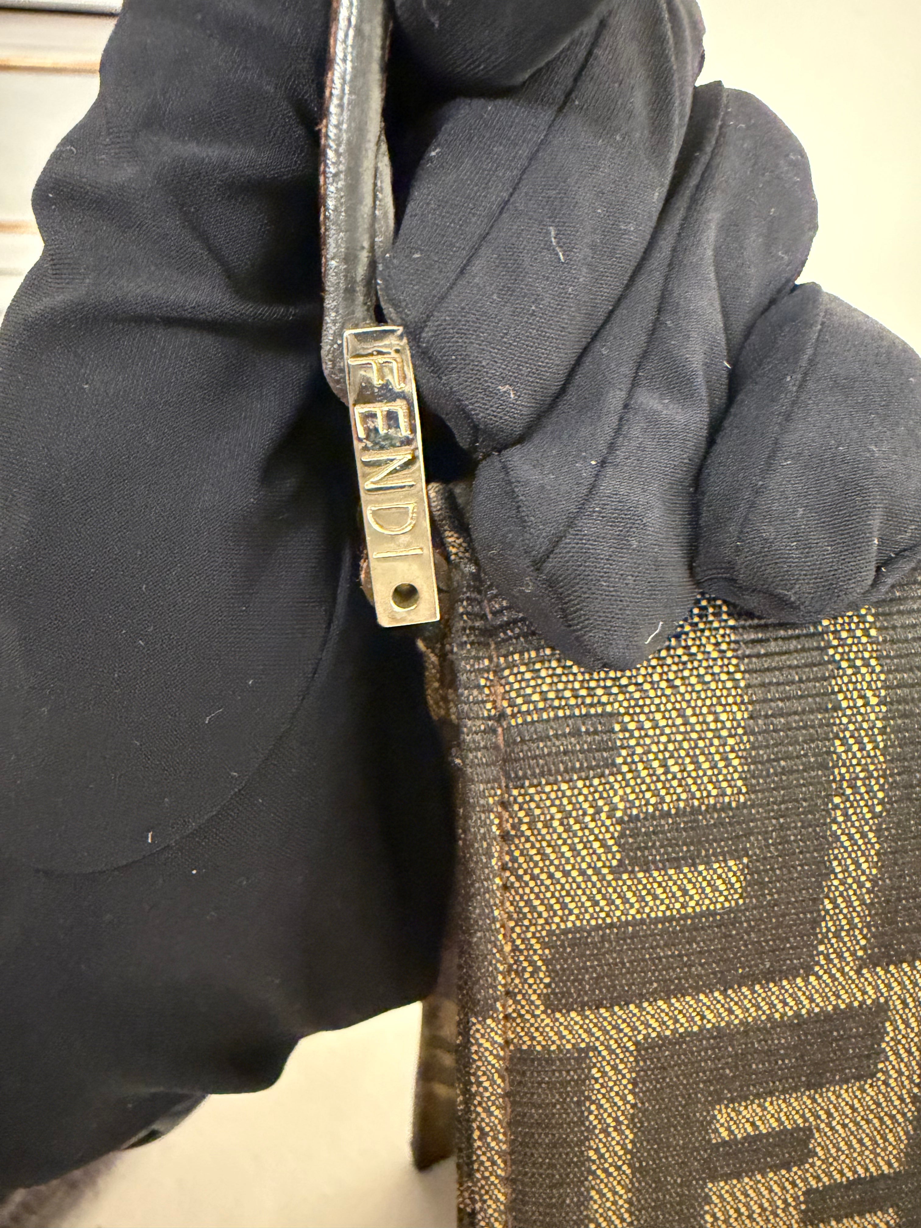Fendi Zucca Baguette in Canvas