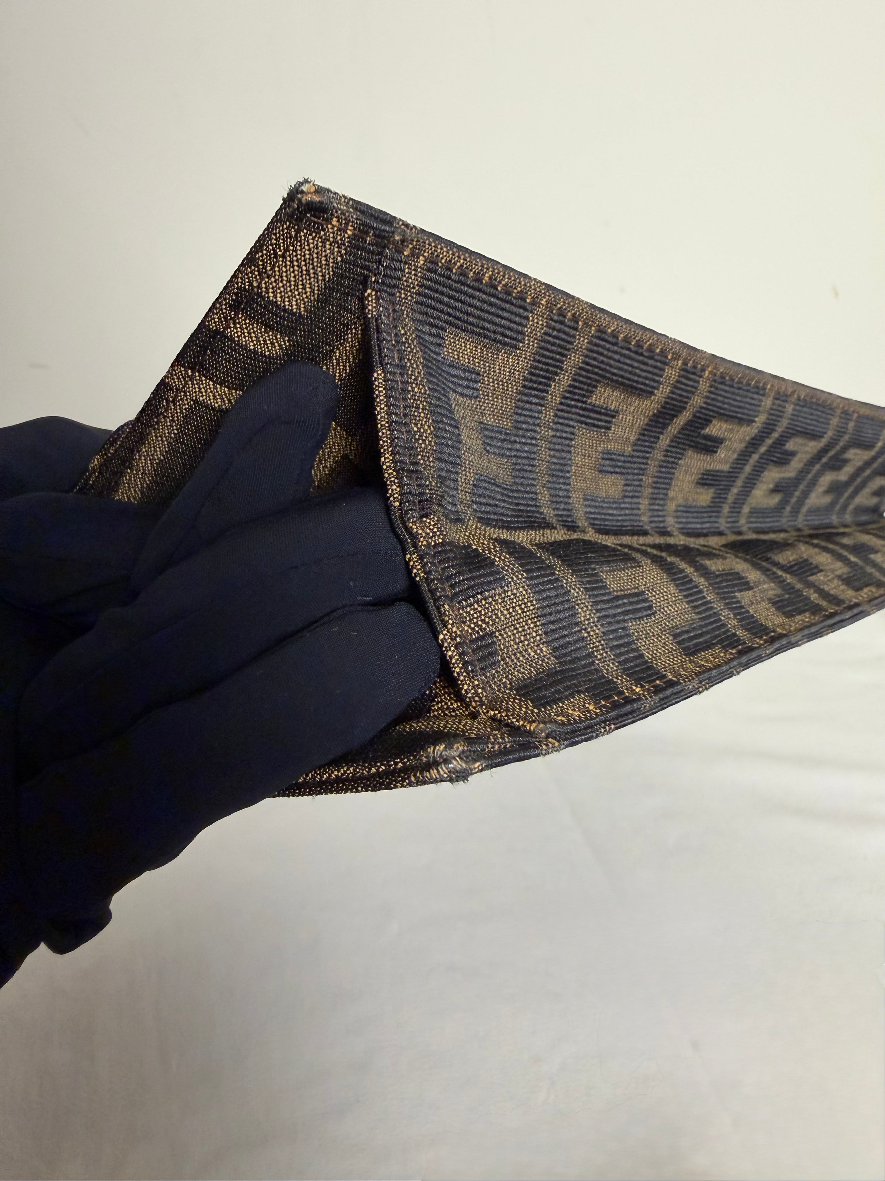 Fendi Zucca Baguette in Canvas
