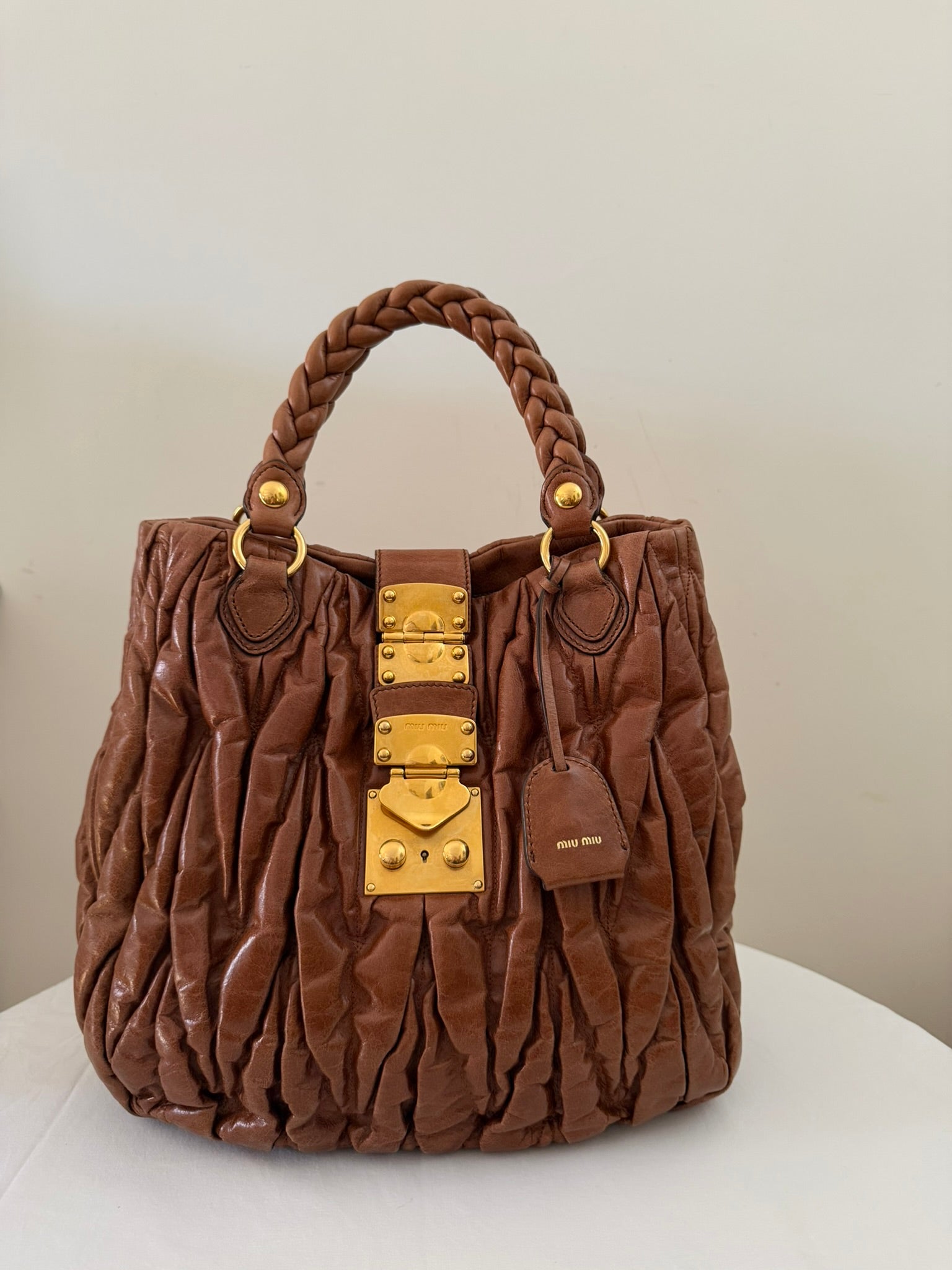 Miu Miu Shopping Coffer Matelassè