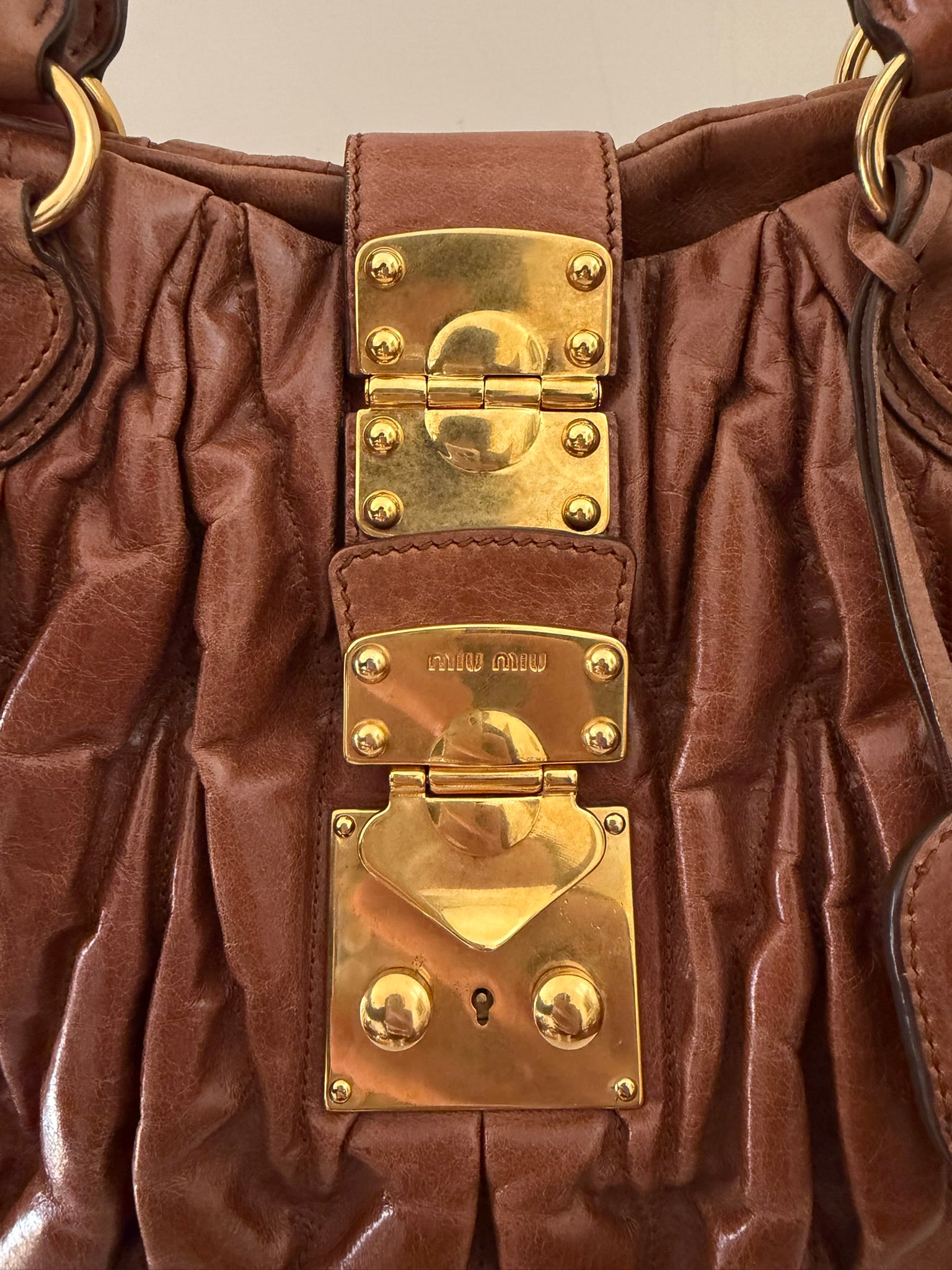 Miu Miu Shopping Coffer Matelassè